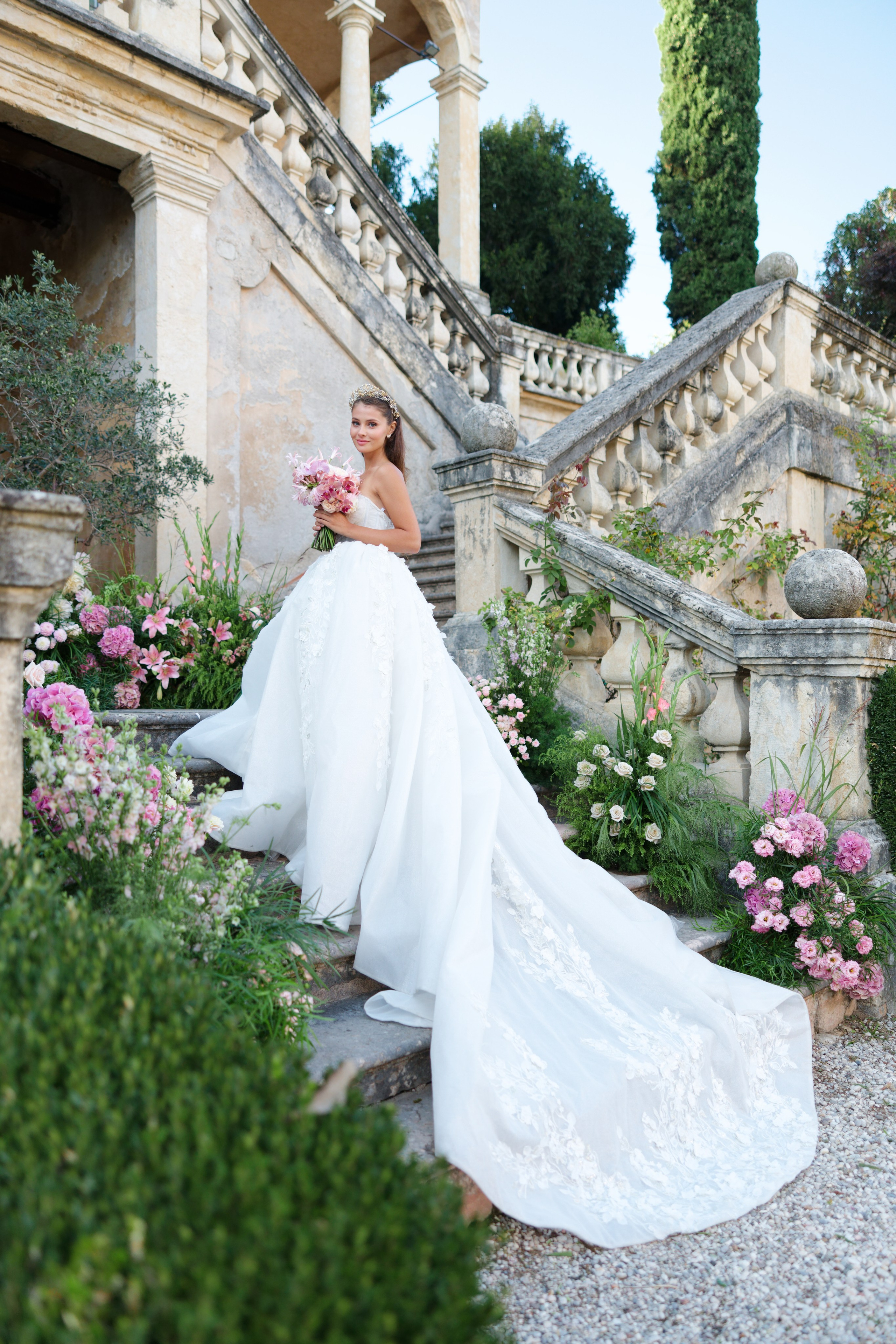 Wedding editorial at Villa Arvedi, Verona, Italy