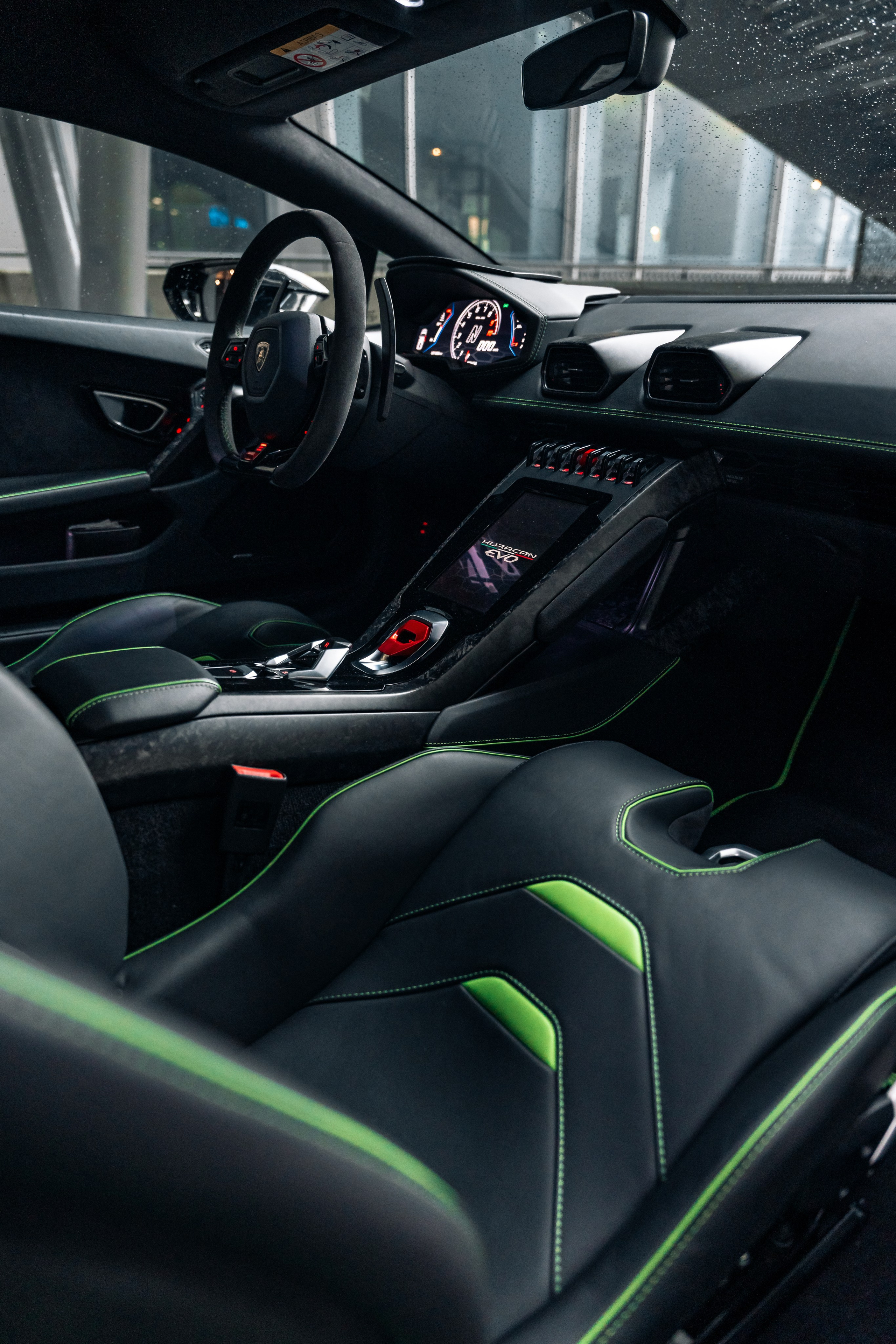 Lamborghini Huracan Evo. Photographe de voitures à Paris — Vitalii Motruk