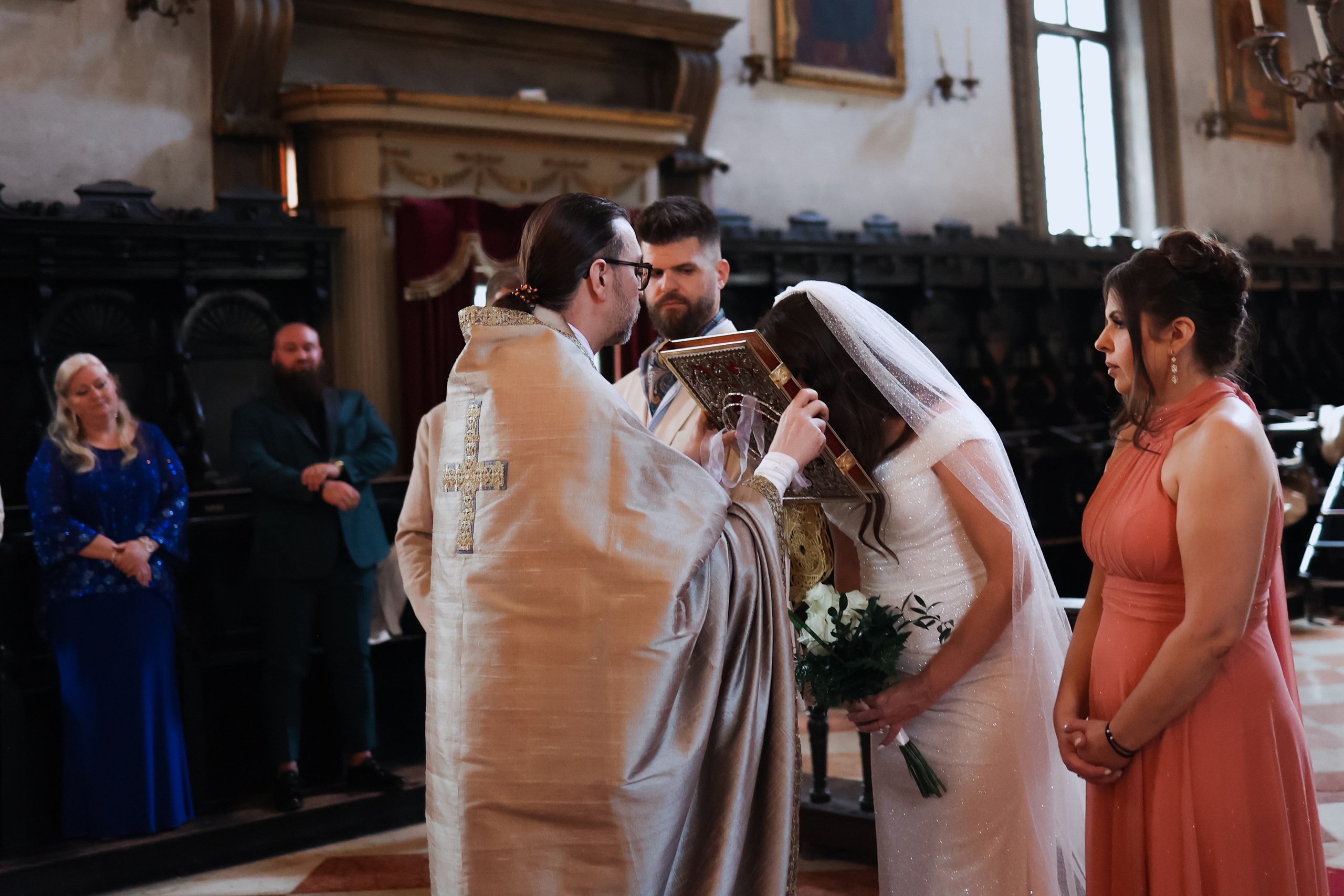 Greek wedding in Venice. Photographer in Venice, Viktoria Antonova