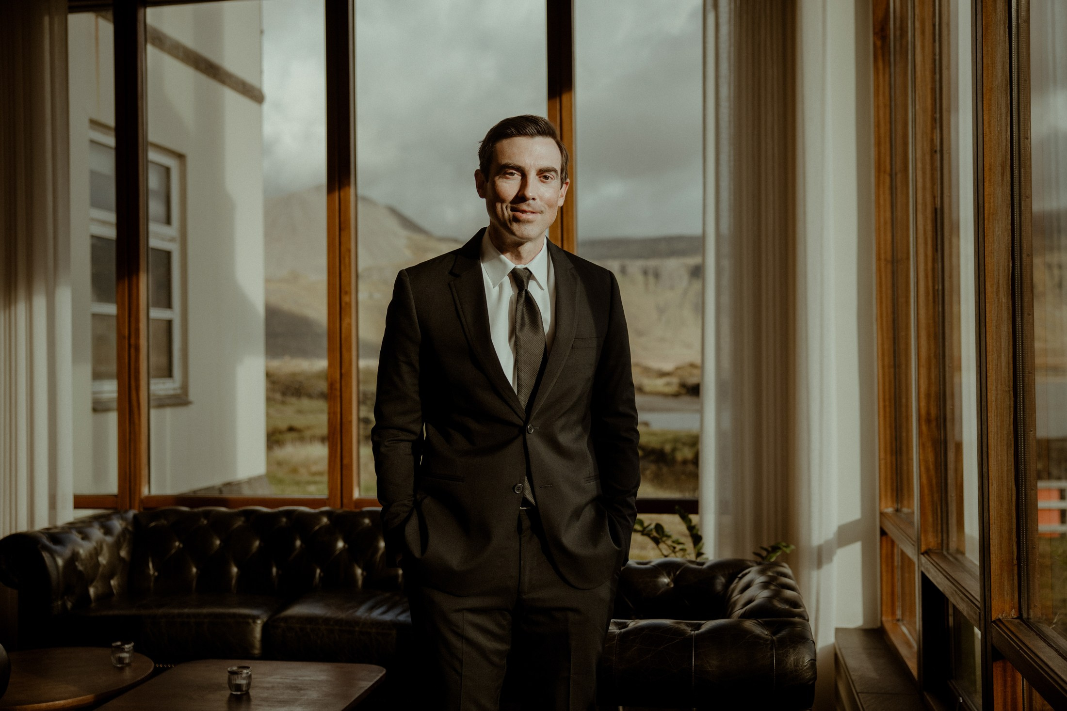 Iceland elopement at Budir Black Church | Snæfellsnes wedding by Iceland elopement photographer & videographer. Iceland elopement photographer & videographer