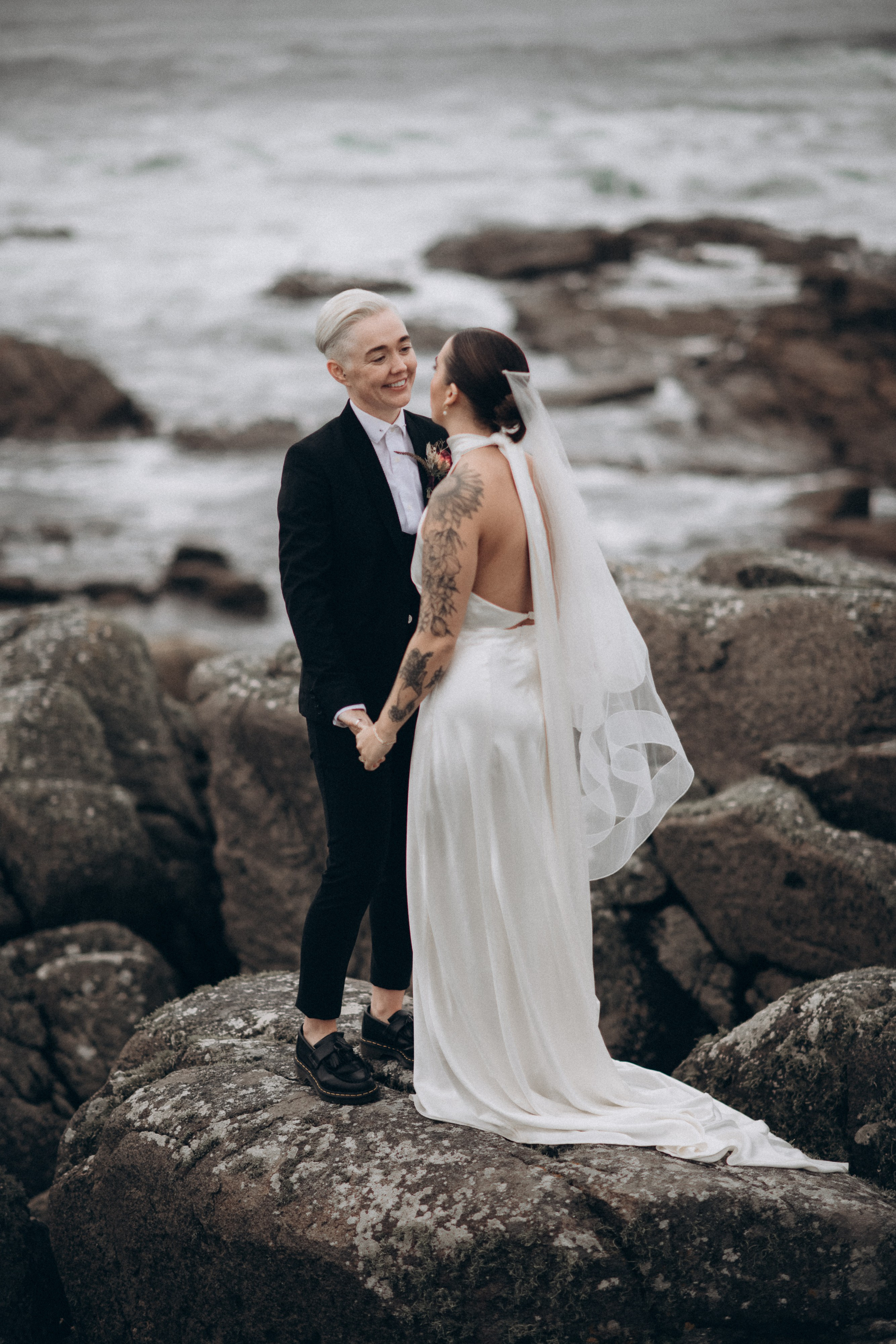 Elopement photoshoot in Ireland. Wedding & Family photographer in County Donegal and Dublin, Ireland