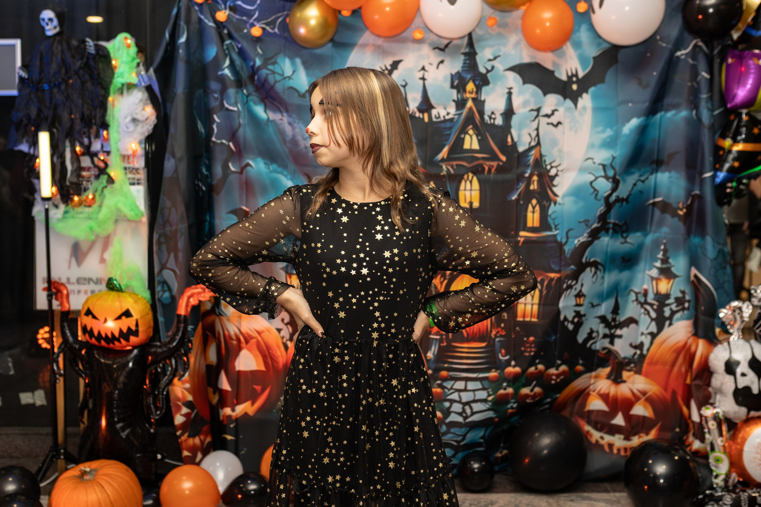 Leo dance studio Helloween 2025. Семейный и детский фотограф в Варшаве Мила Бобровская