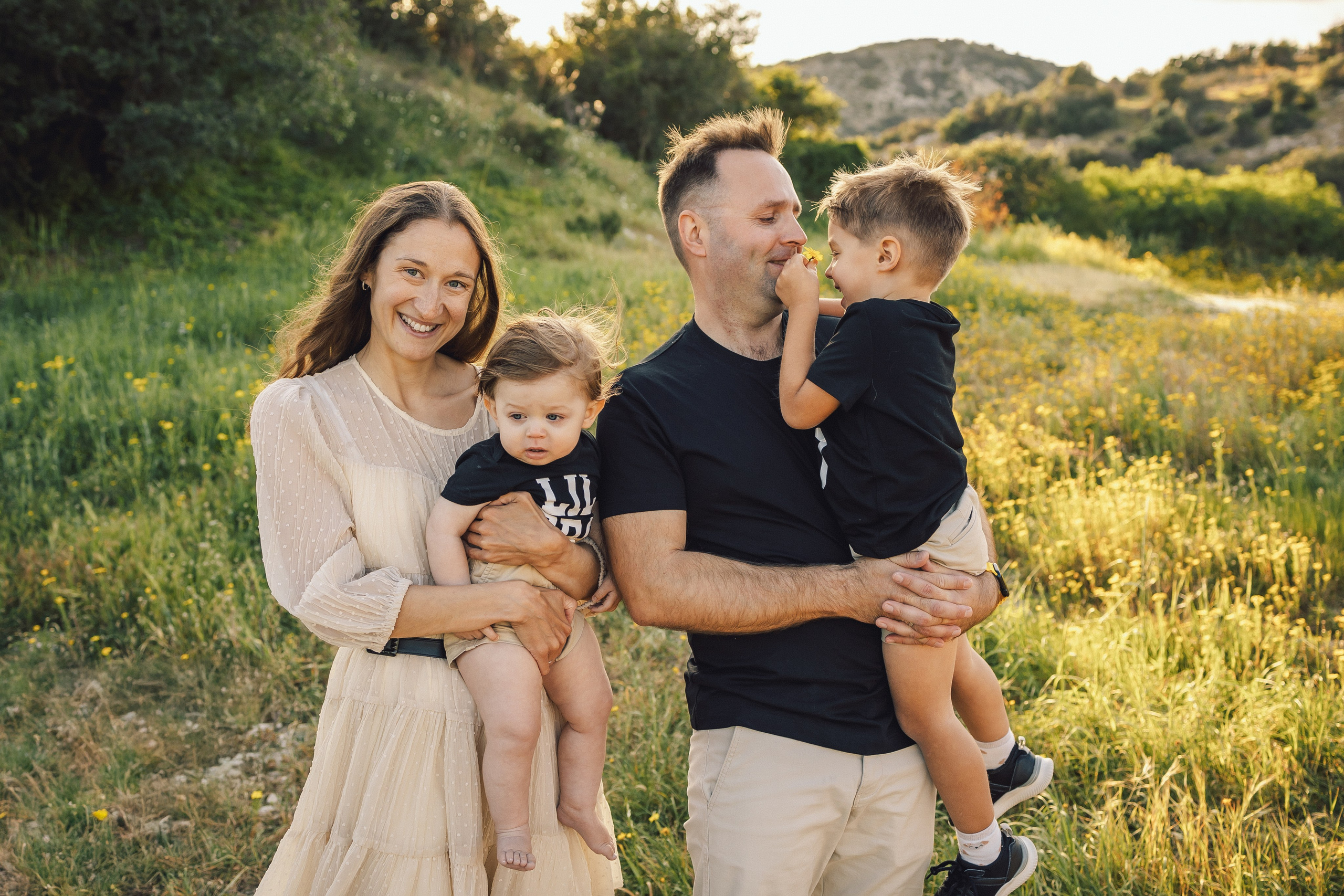 Семейная фотосессия. Фотограф на Кипре