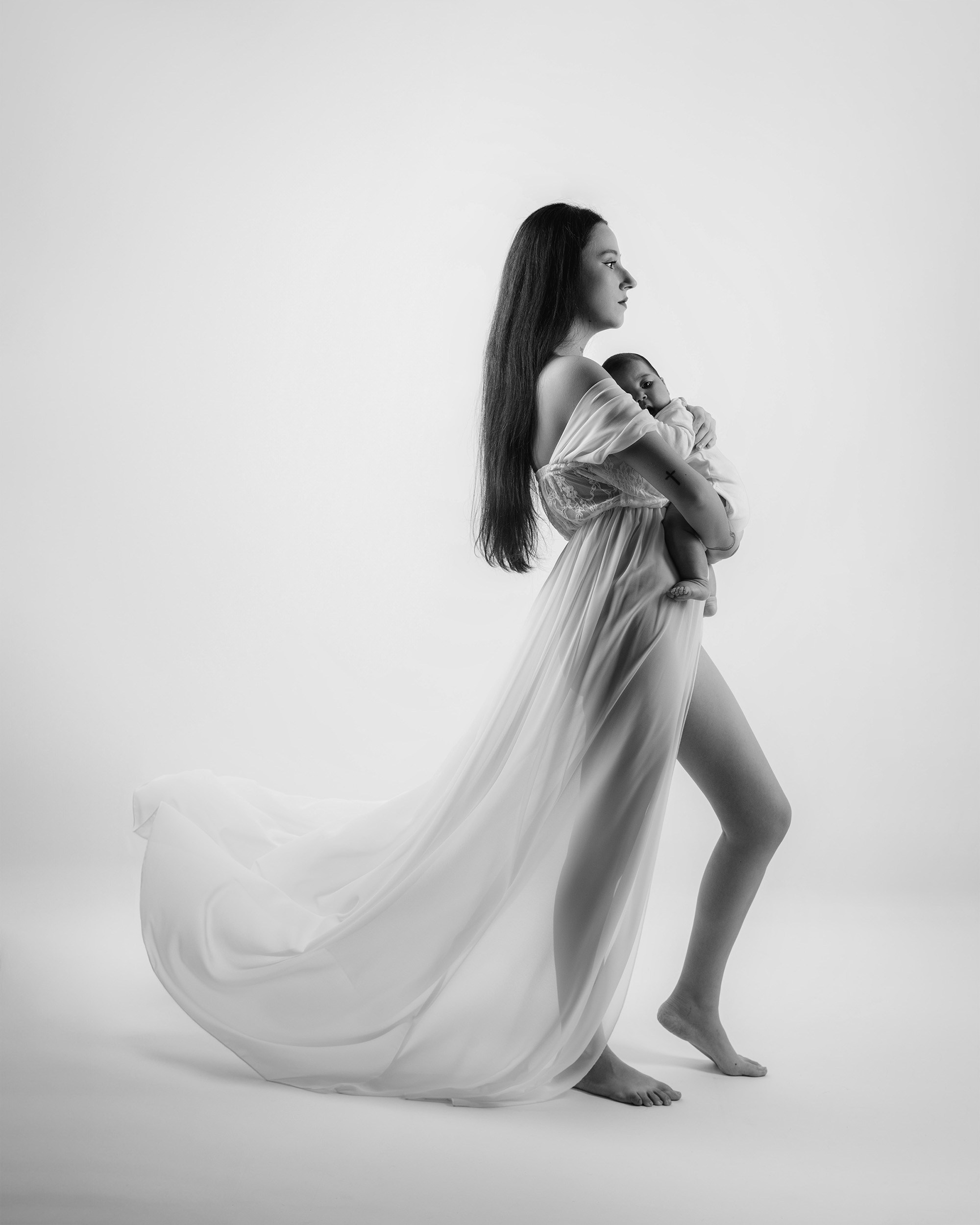 Sesiones de Fotografía de Maternidad y bebes en Estudio y Exteriores