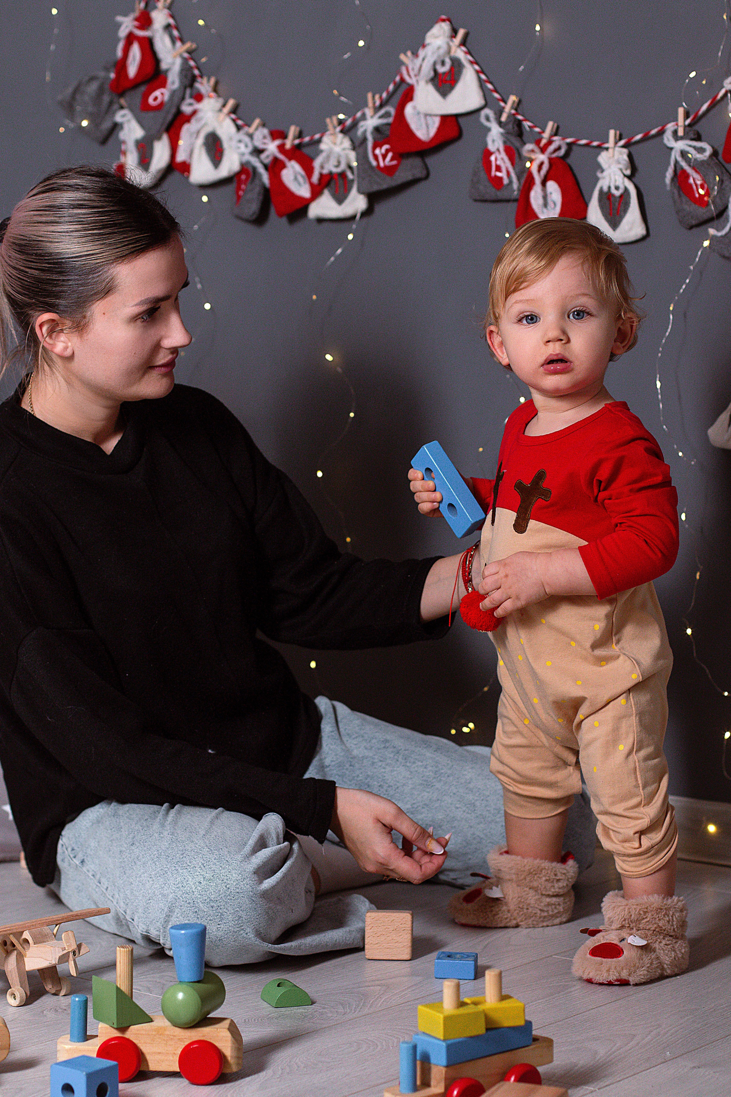 Новый год в студии. Детский и семейный фотограф в г. Бельцы