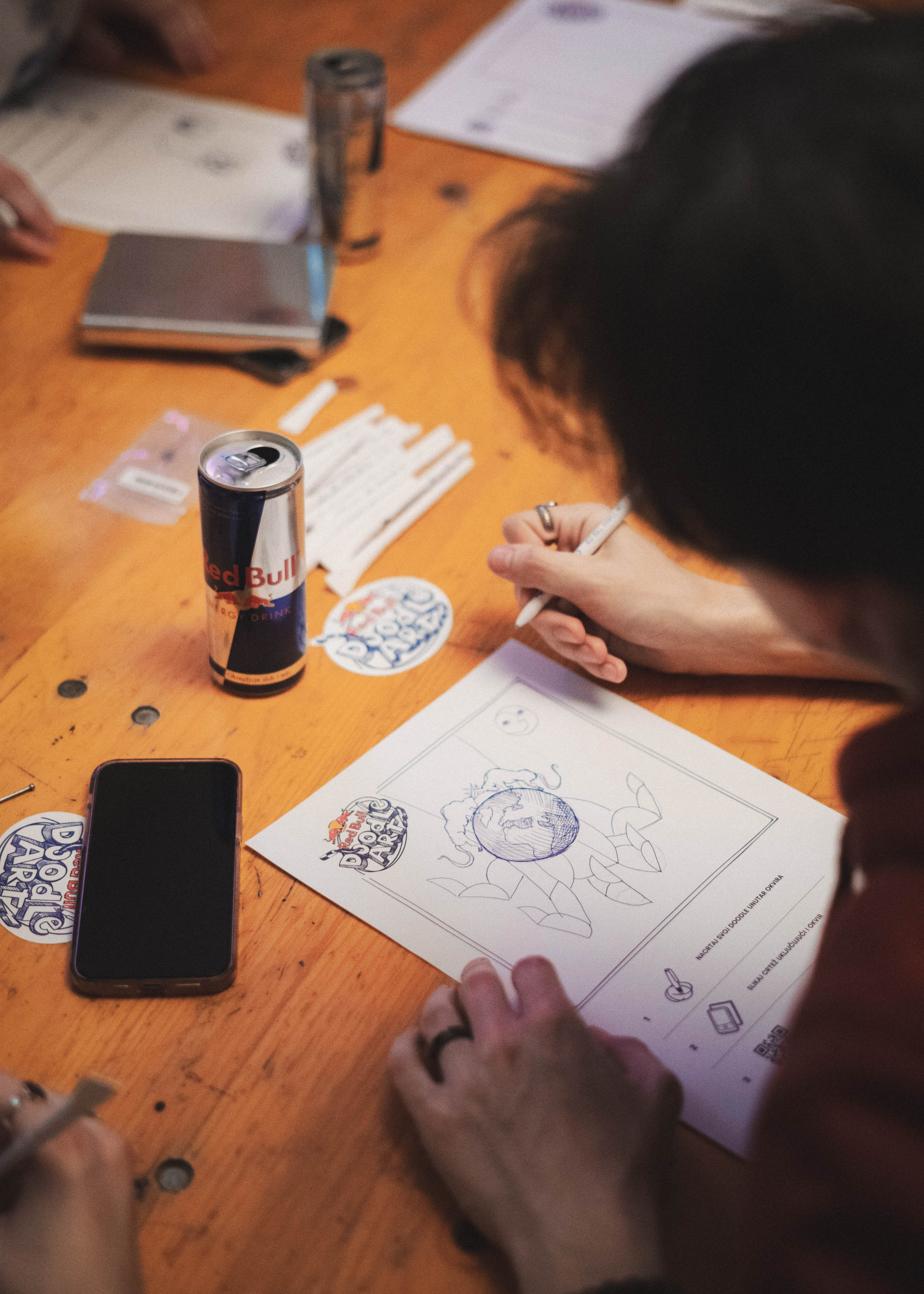RedBull Doodle Art. Жуков Студио