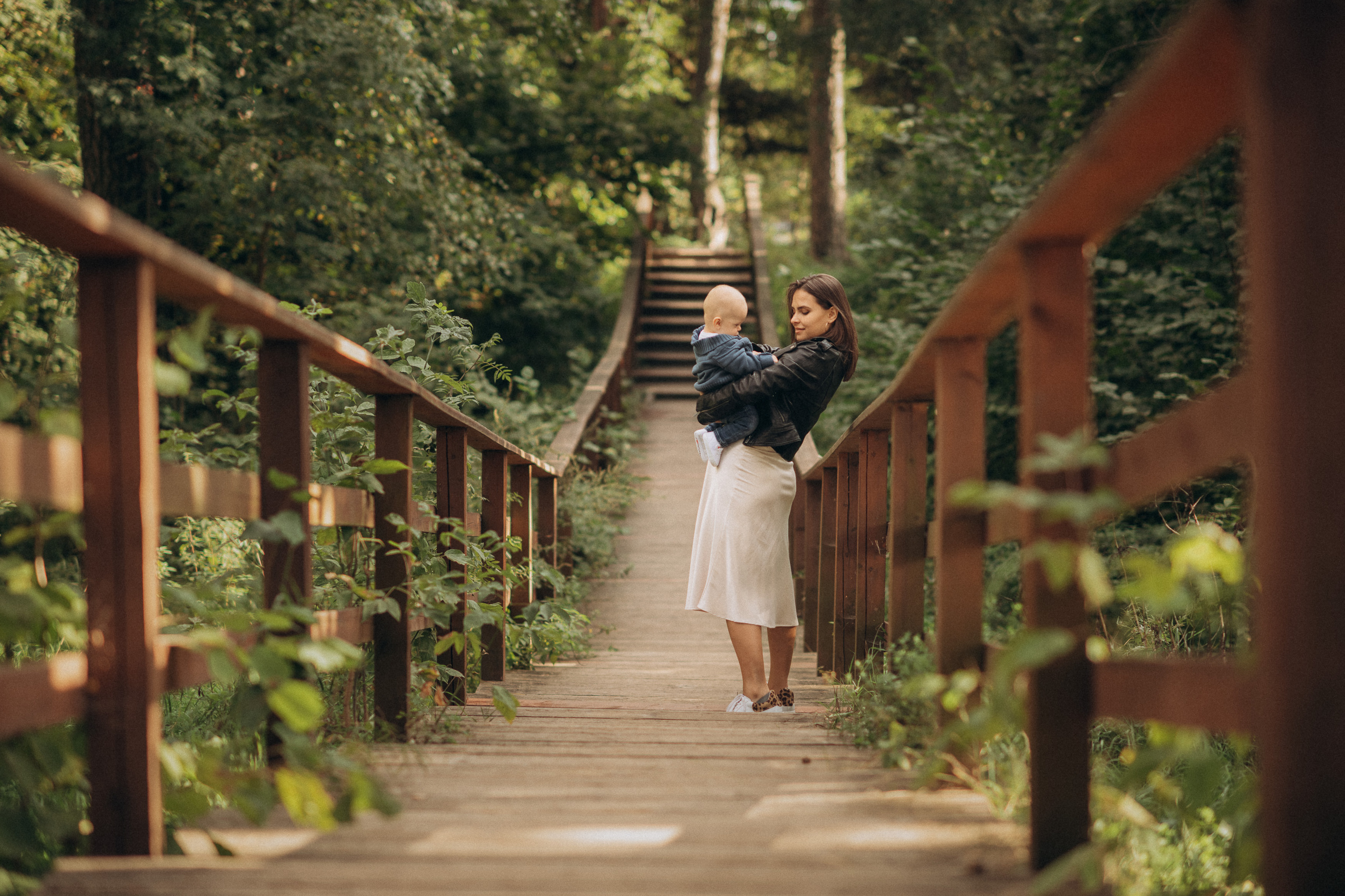 Family with baby photoshoot in the park. Wedding & Family photographer in County Donegal and Dublin, Ireland