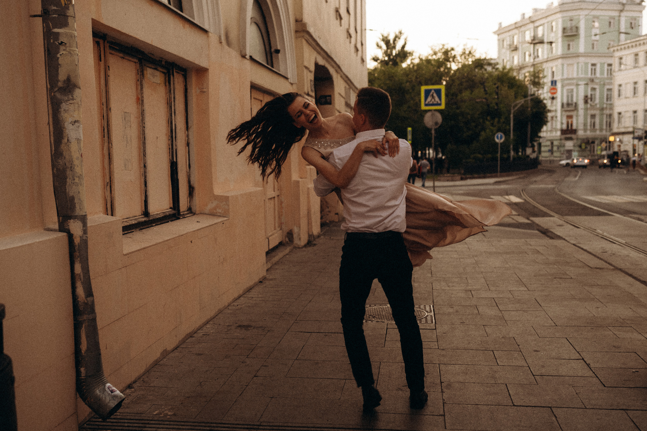 Intimate wedding photoshoot in city centre. Wedding & Family photographer in County Donegal and Dublin, Ireland