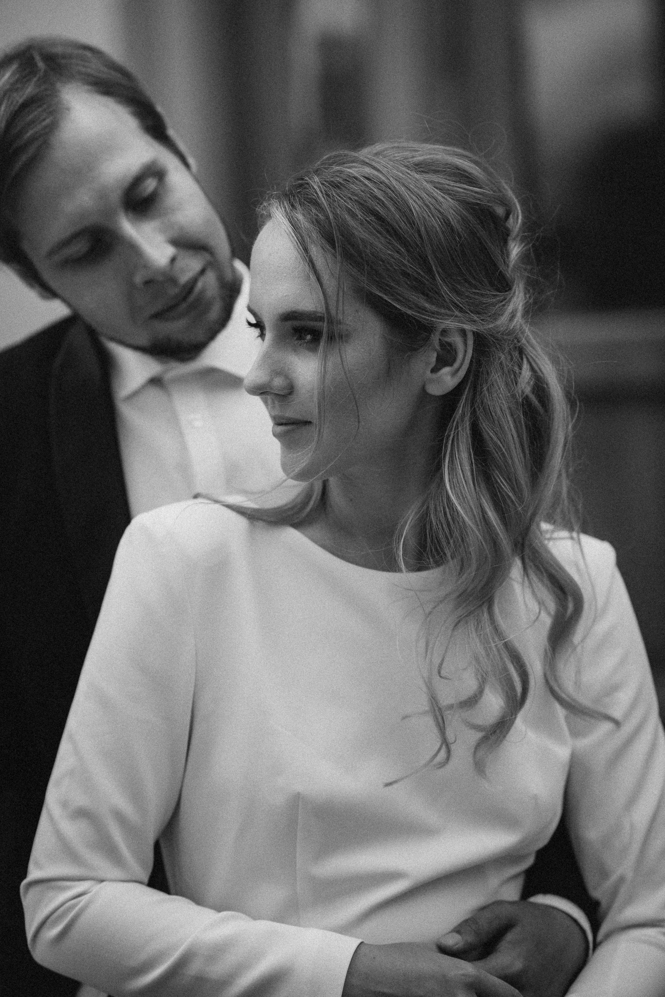 Wedding photoshoot in the historical cinema. Wedding & Family photographer in County Donegal and Dublin, Ireland