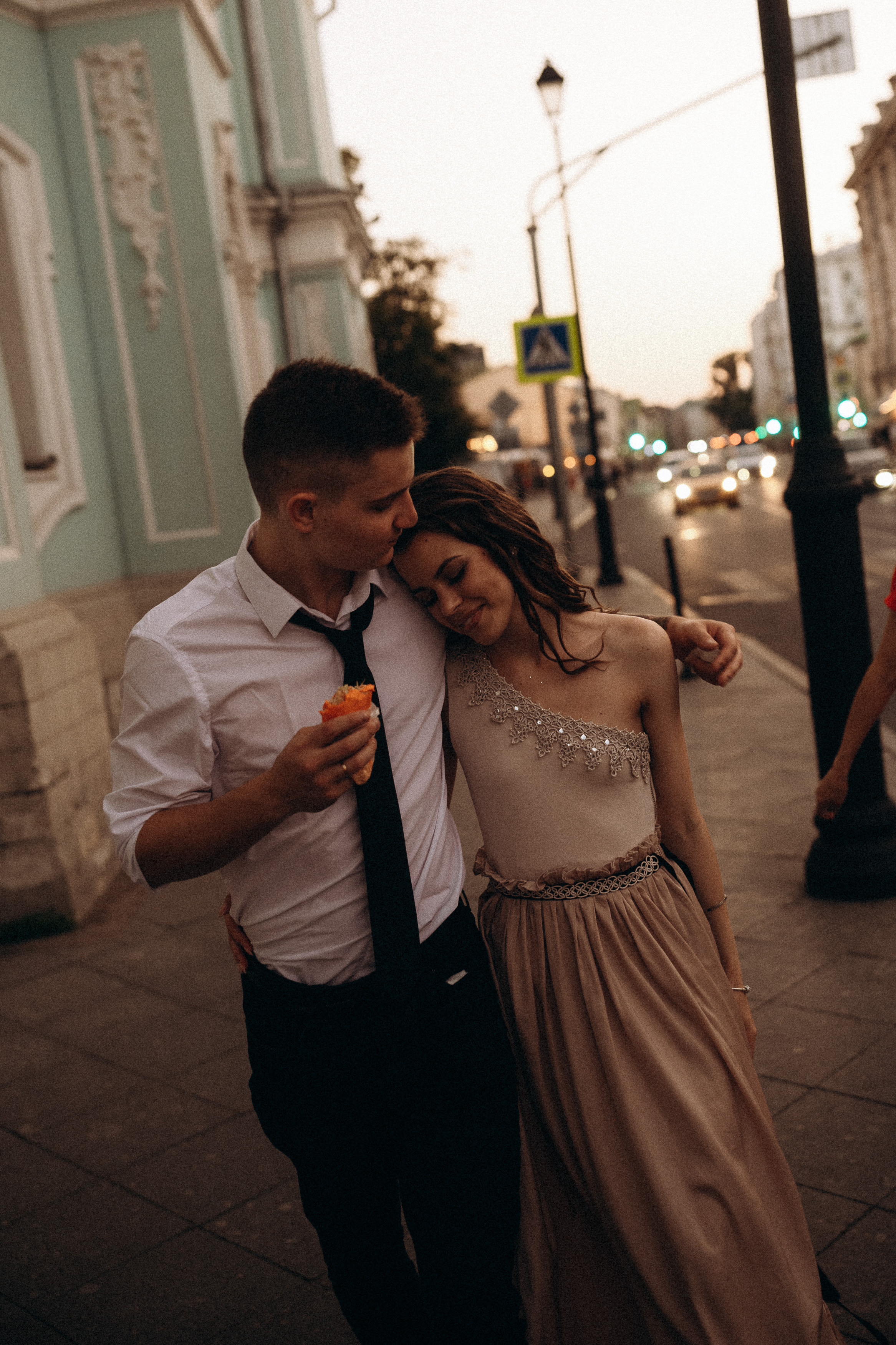 Intimate wedding photoshoot in city centre. Wedding & Family photographer in County Donegal and Dublin, Ireland