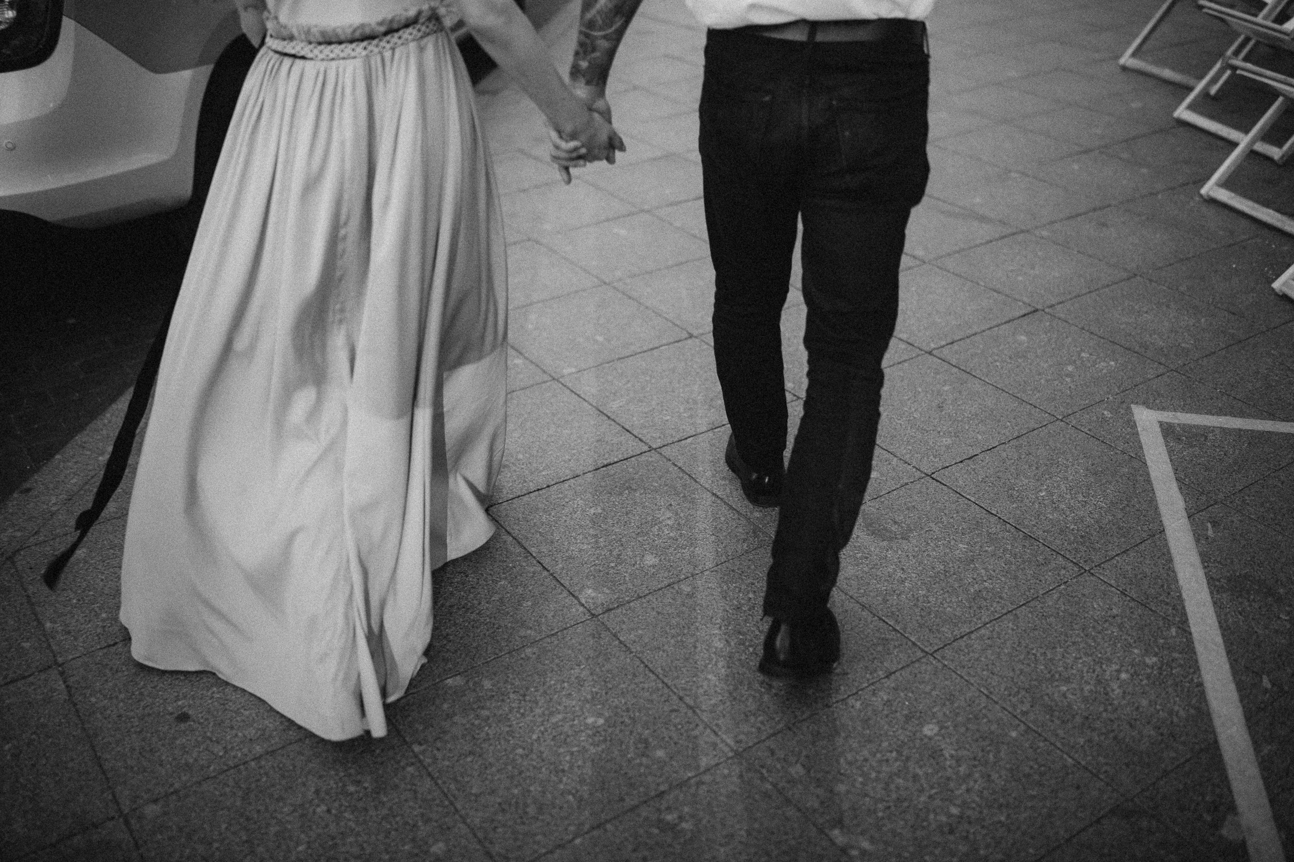 Intimate wedding photoshoot in city centre. Wedding & Family photographer in County Donegal and Dublin, Ireland