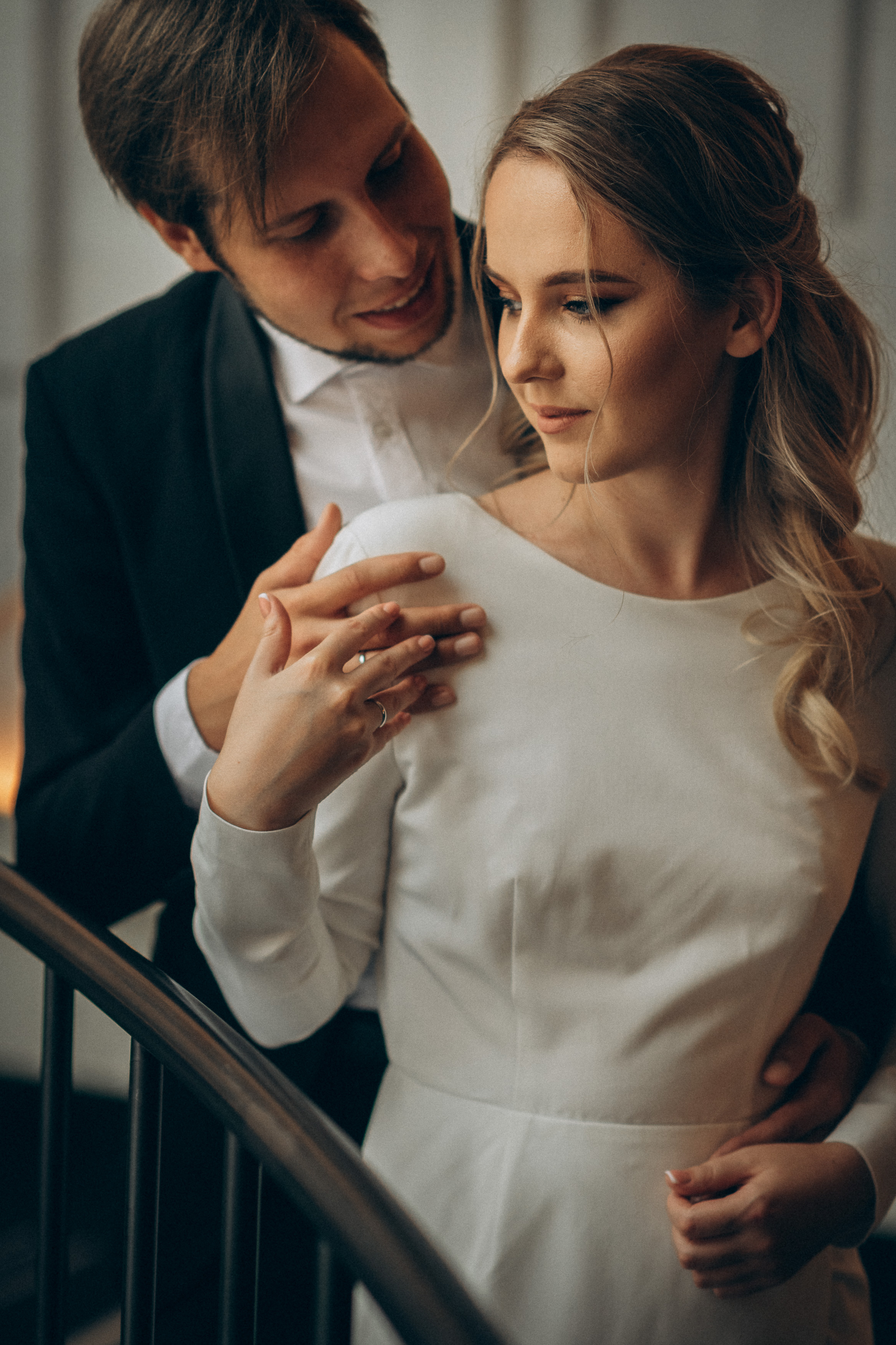 Wedding photoshoot in the historical cinema. Wedding & Family photographer in County Donegal and Dublin, Ireland