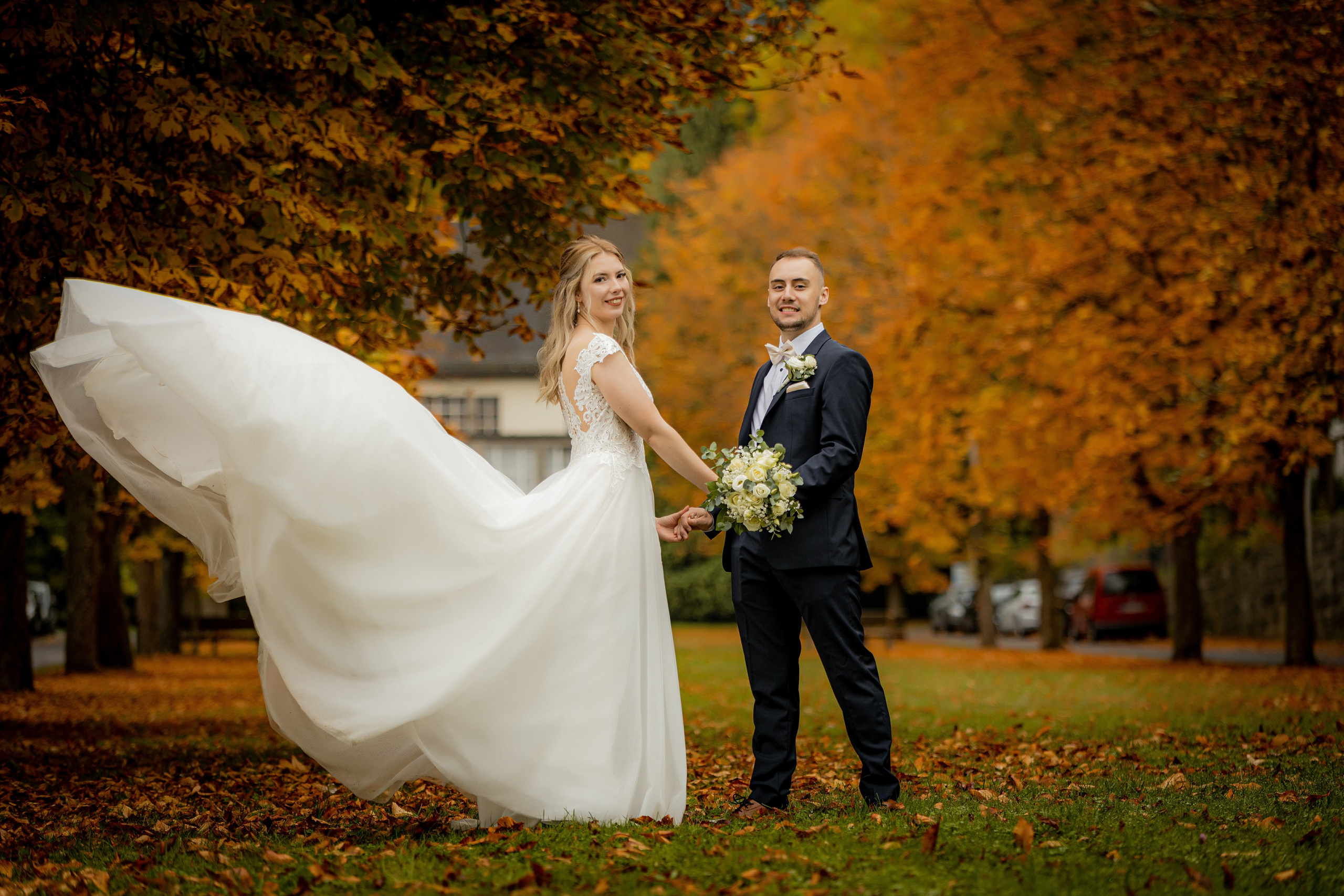Herbstliche Hochzeit. Fotograf in Deutschland - Michael Baron