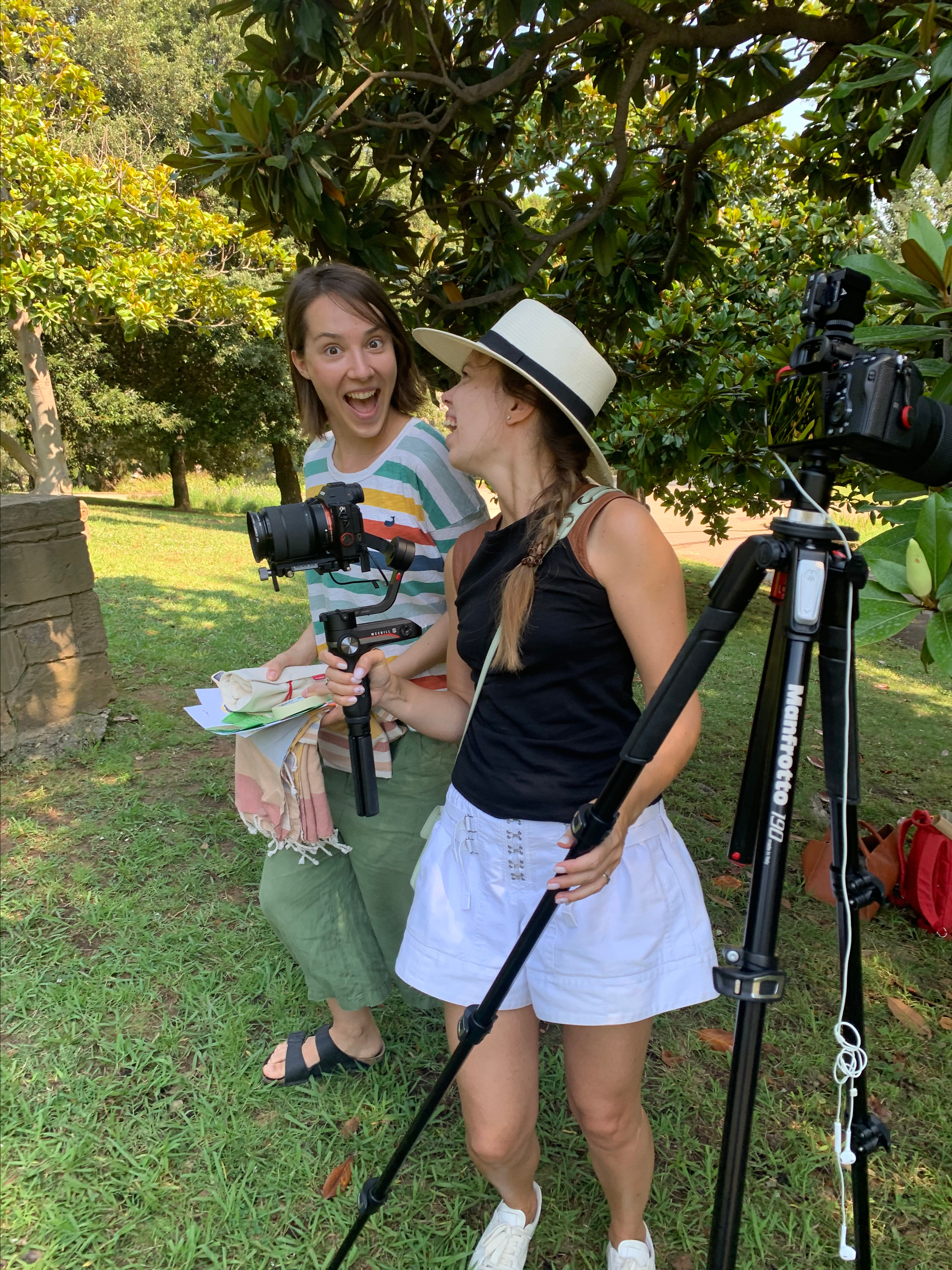 Backstage. Annecy Film — Videography, Vidéaste Kate CRAMON in Annecy and Geneva