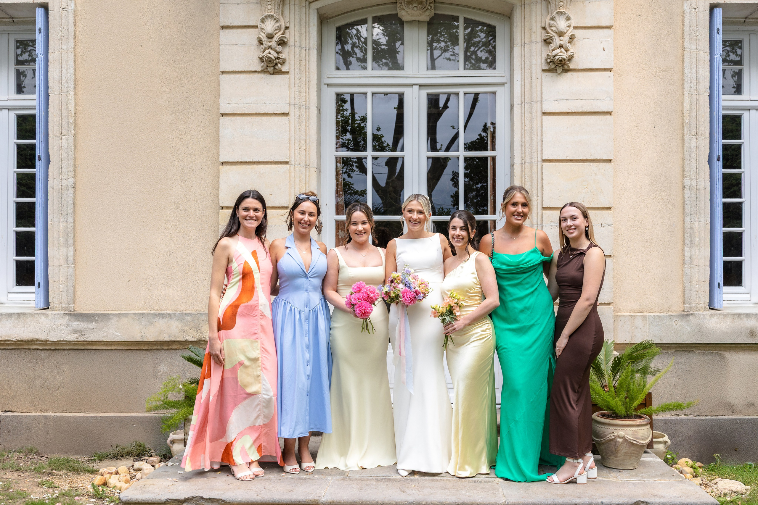 Свадьба в Château Du Puits Es Pratx — яркий день на юге Франции. Евгения Смирнова — фотограф в Тулузе и юго-западной Франции