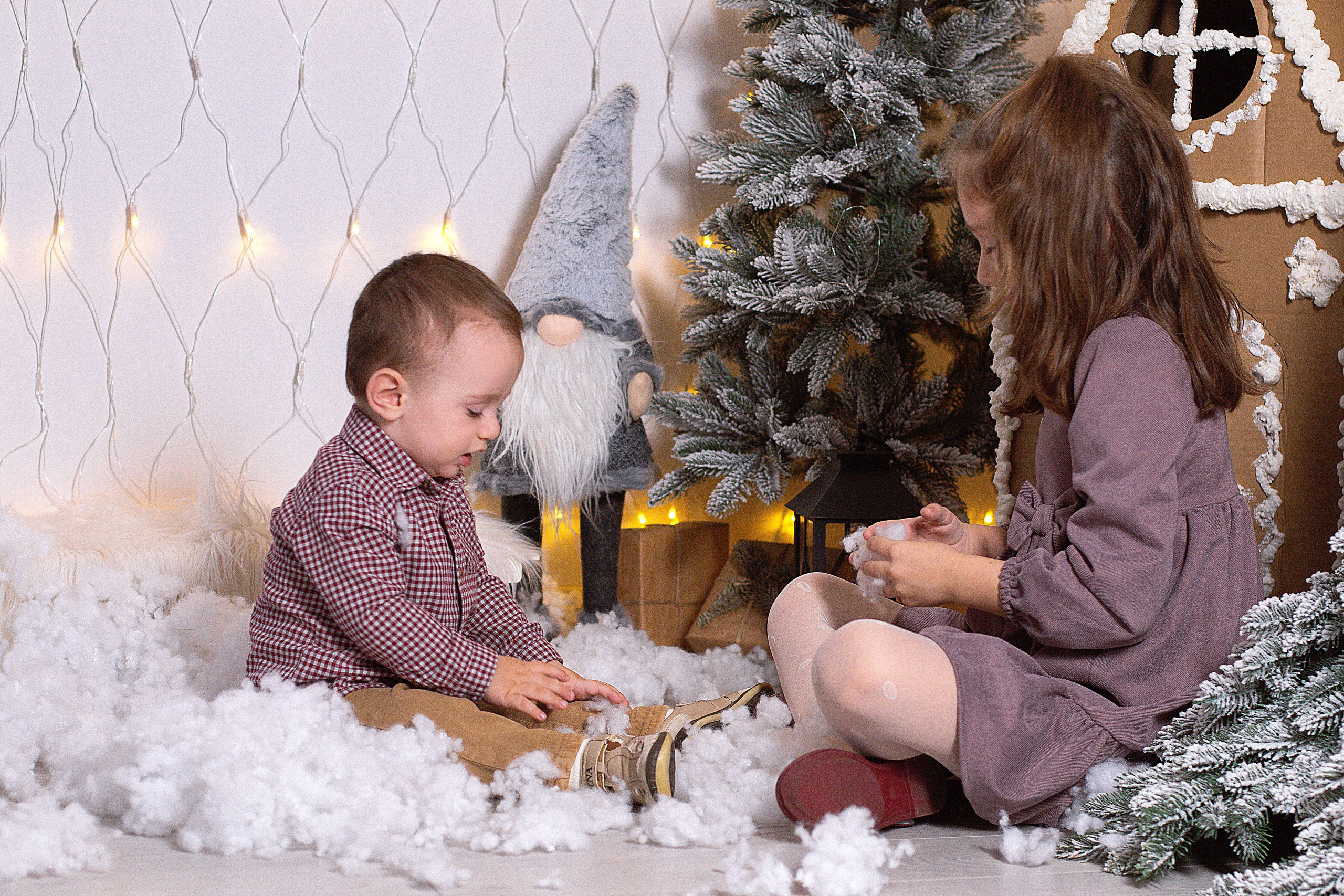 Новый год в студии. Детский и семейный фотограф в г. Бельцы