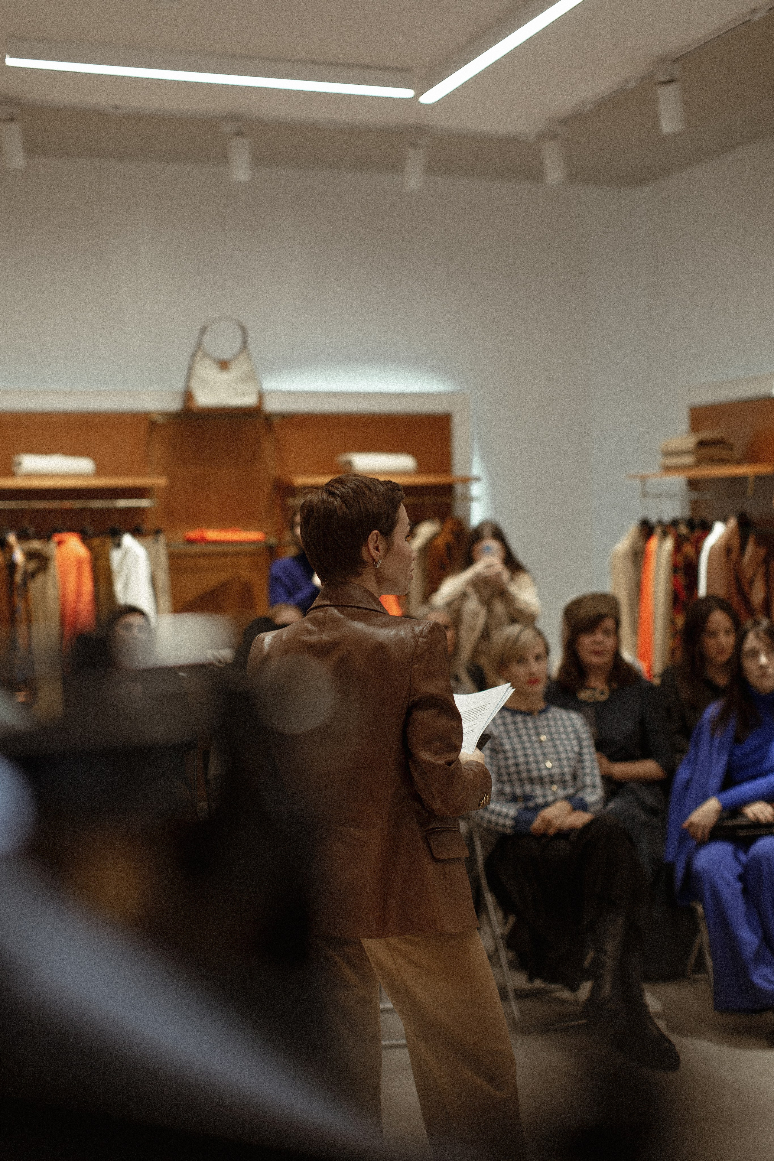 Reportage from an event. True self