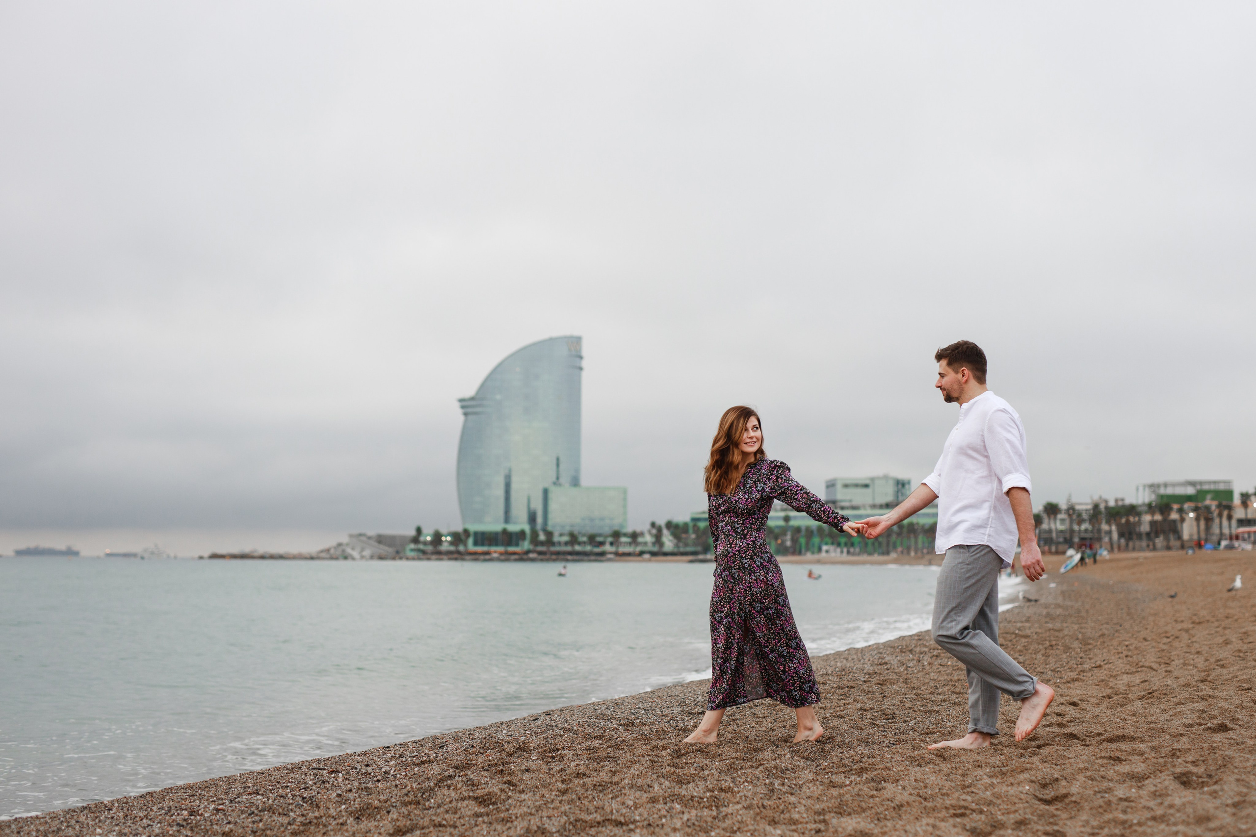 Damian i Monika. Фотограф в Барселоне Испании Маслик Юлия