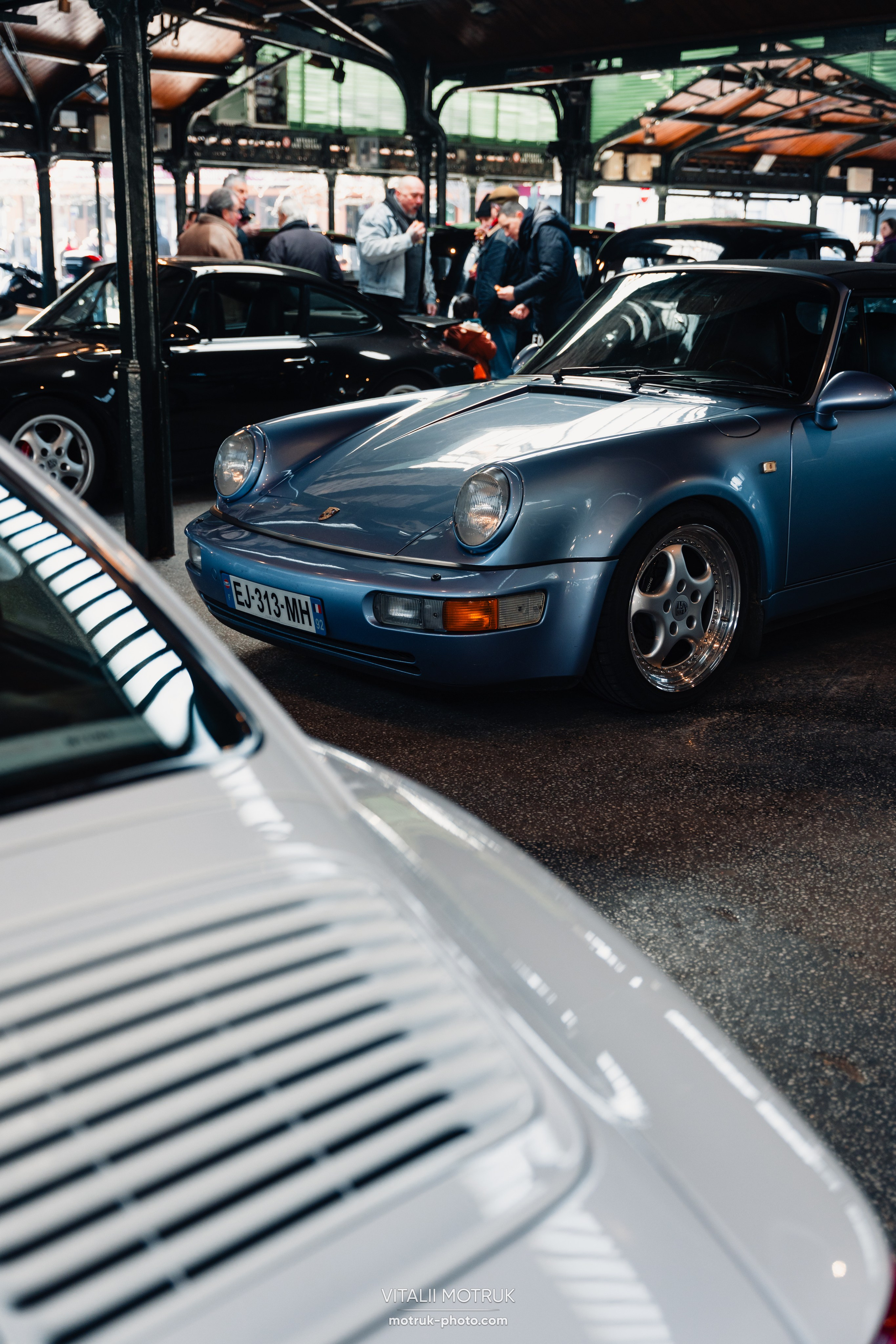 Rassemblement Colombes 16 fevrier 2025. Photographe de voitures à Paris — Vitalii Motruk