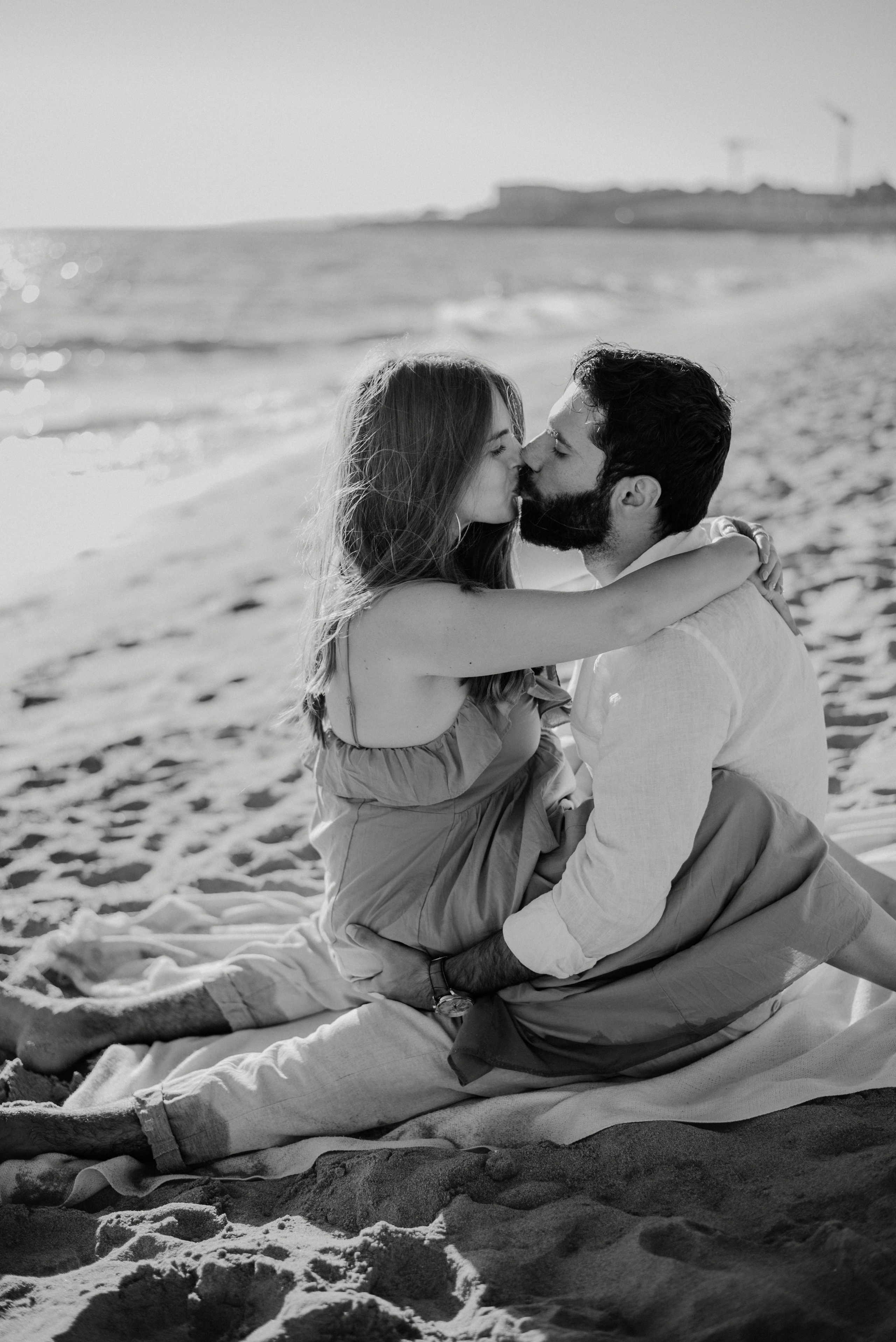 Couple beach photo section. Lifestyle, wedding and family photographer
