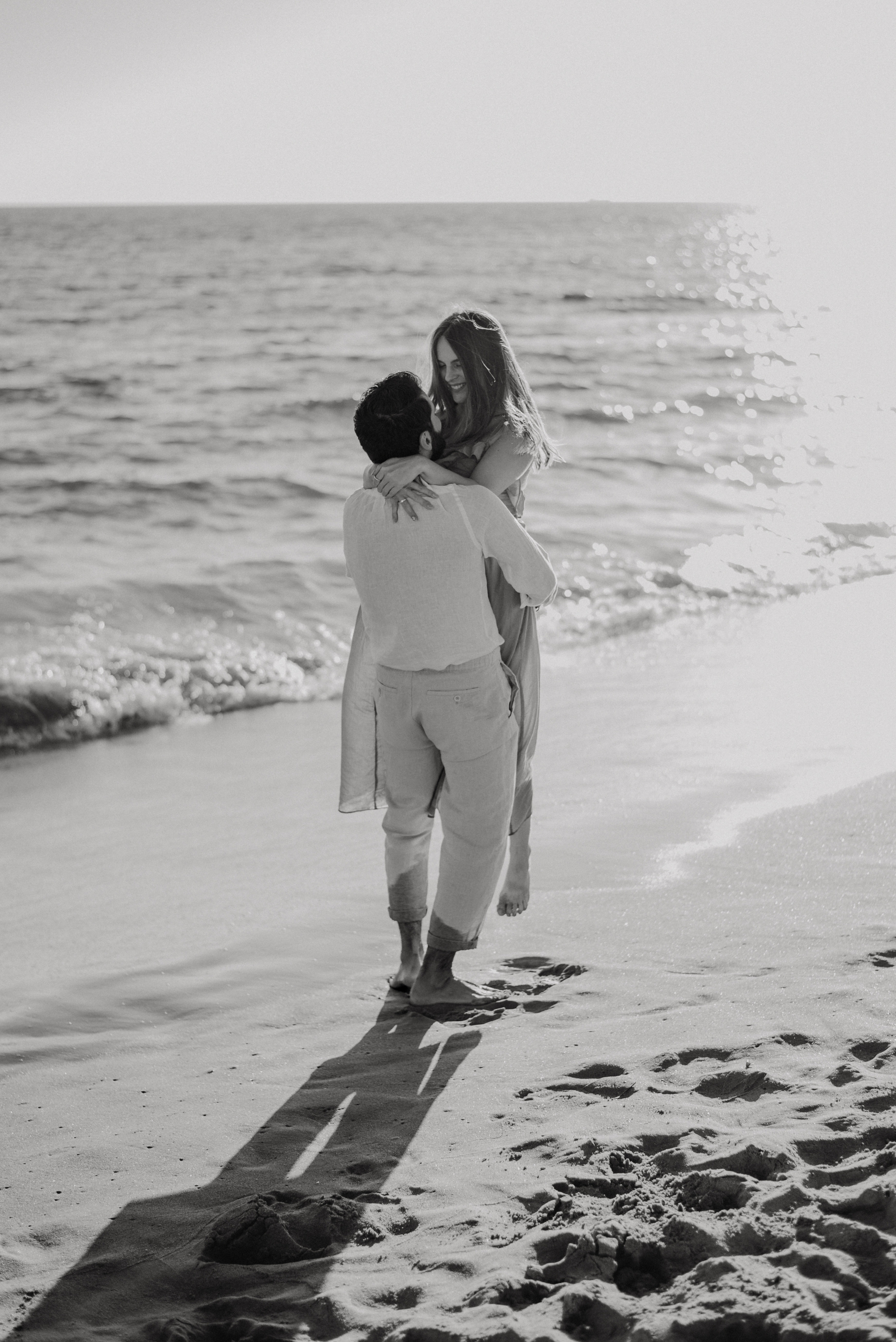 Couple beach photo section. Lifestyle, wedding and family photographer