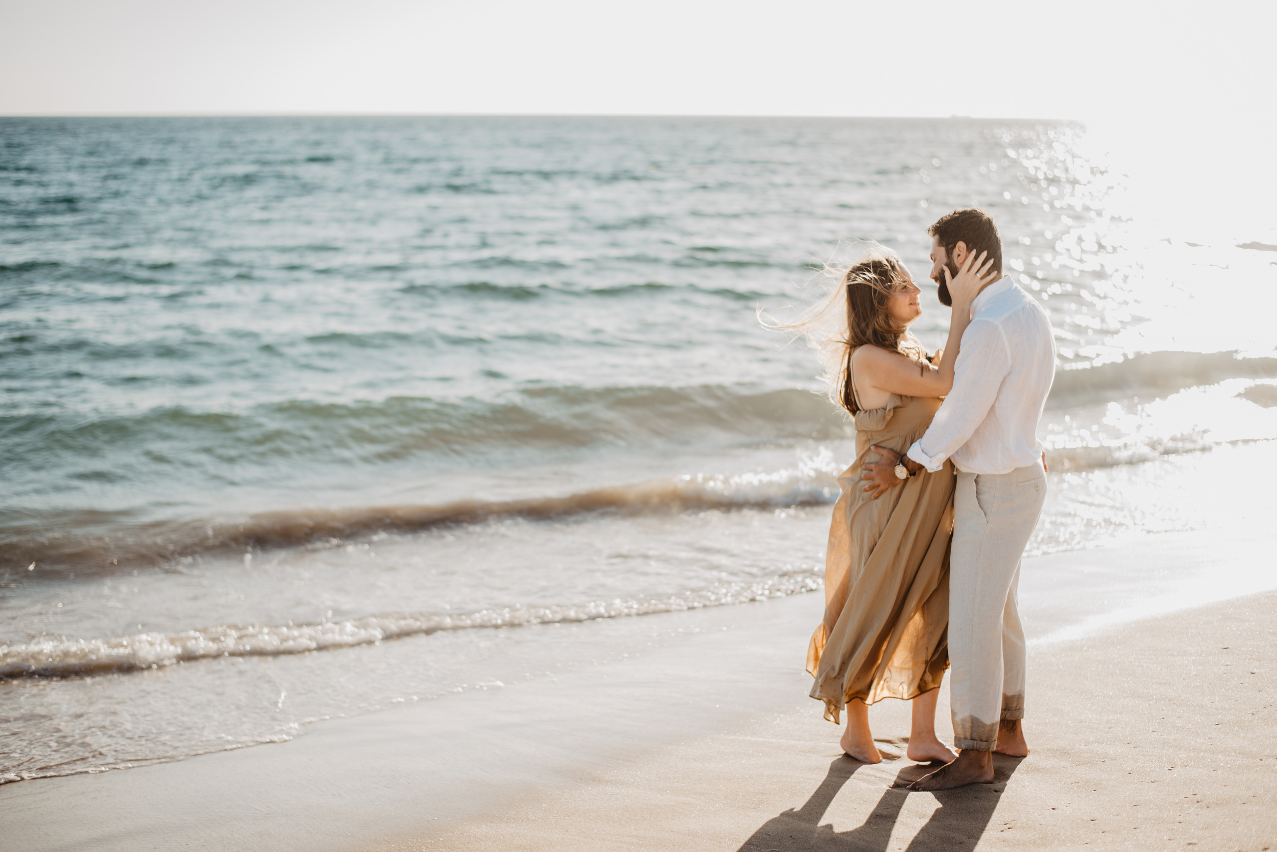 Couple beach photo section. Lifestyle, wedding and family photographer