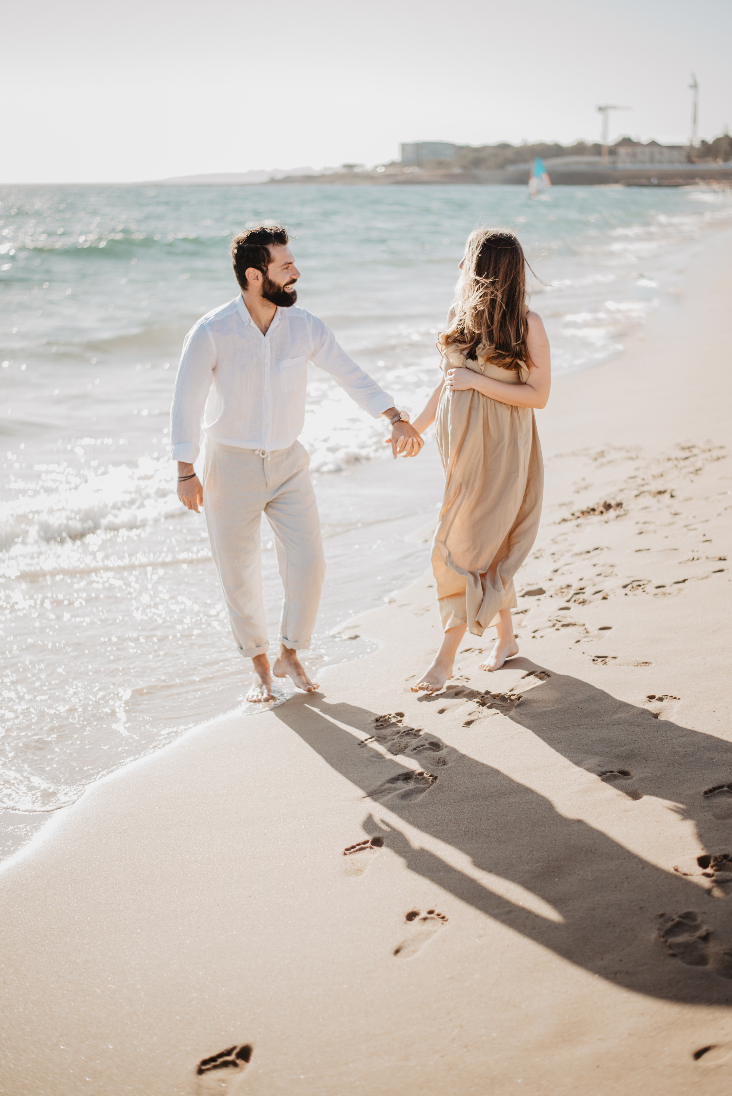 Couple beach photo section. Lifestyle, wedding and family photographer