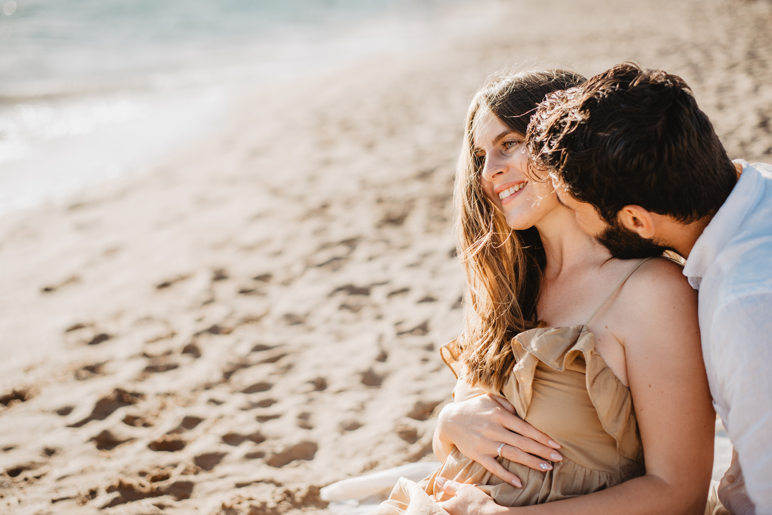 Couple beach photo section. Lifestyle, wedding and family photographer
