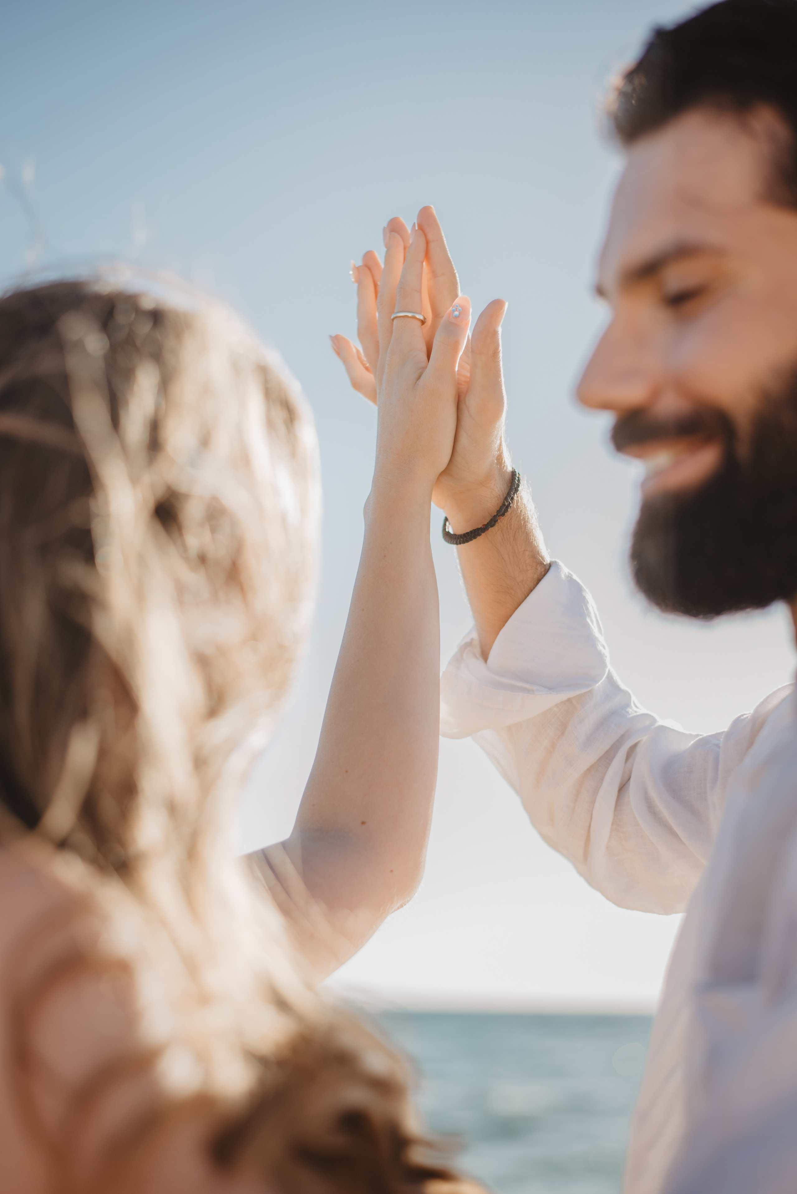 Couple beach photo section. Lifestyle, wedding and family photographer
