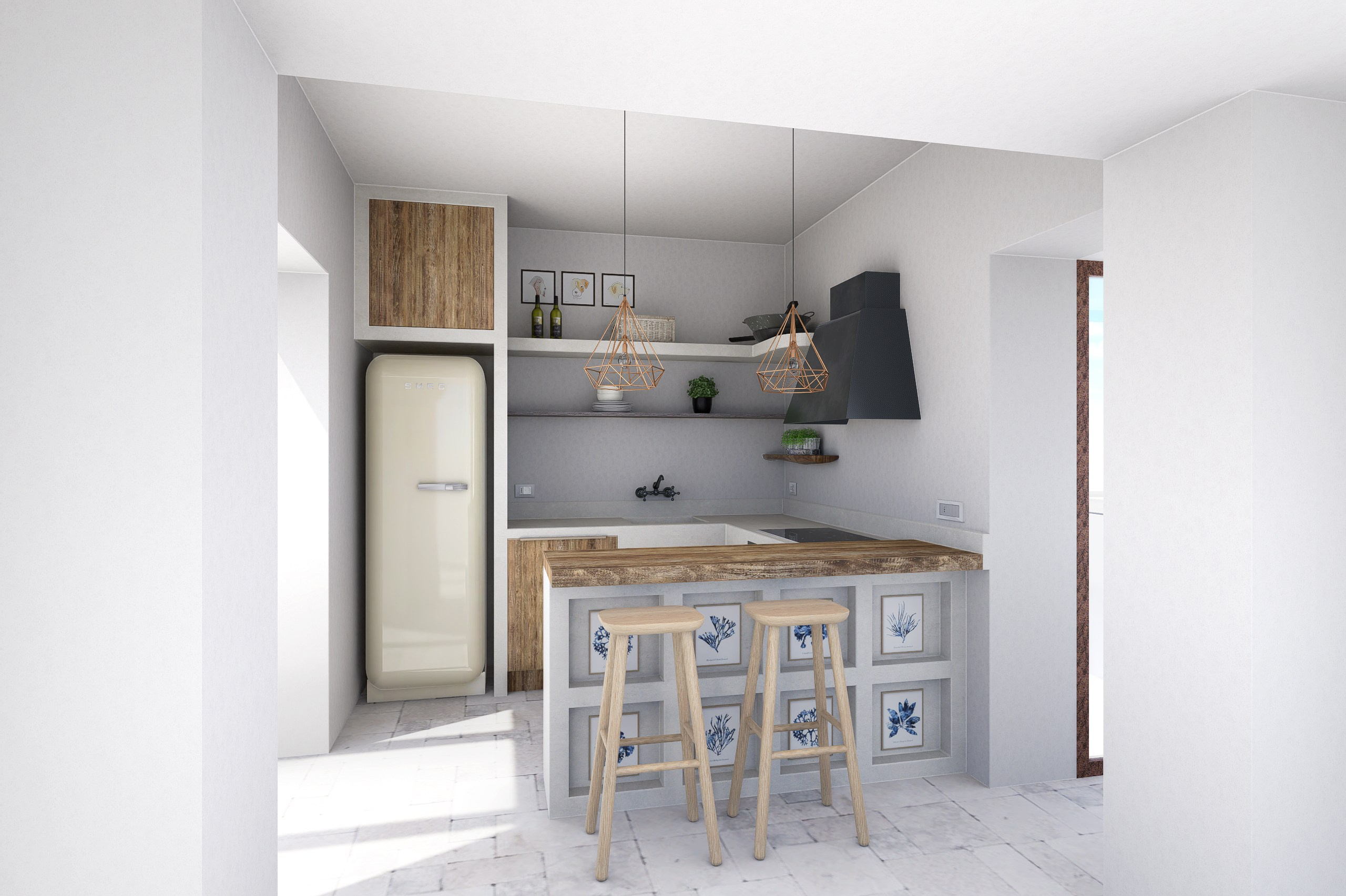 3D modeling. Marco Greco Architectural and interiors photographer based in Apulia Italy Fotografo di architettura interni Puglia B&B Case vacanze Hotel