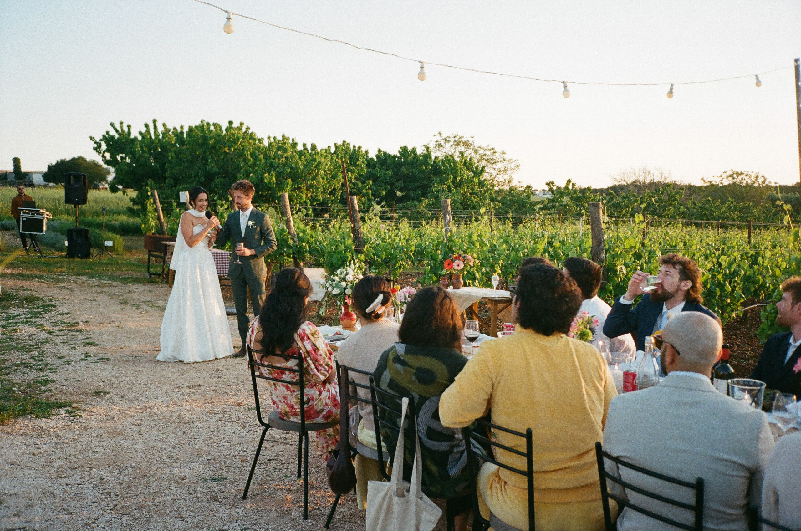 Stephanie & Christian film photos. Wedding photographer Italy