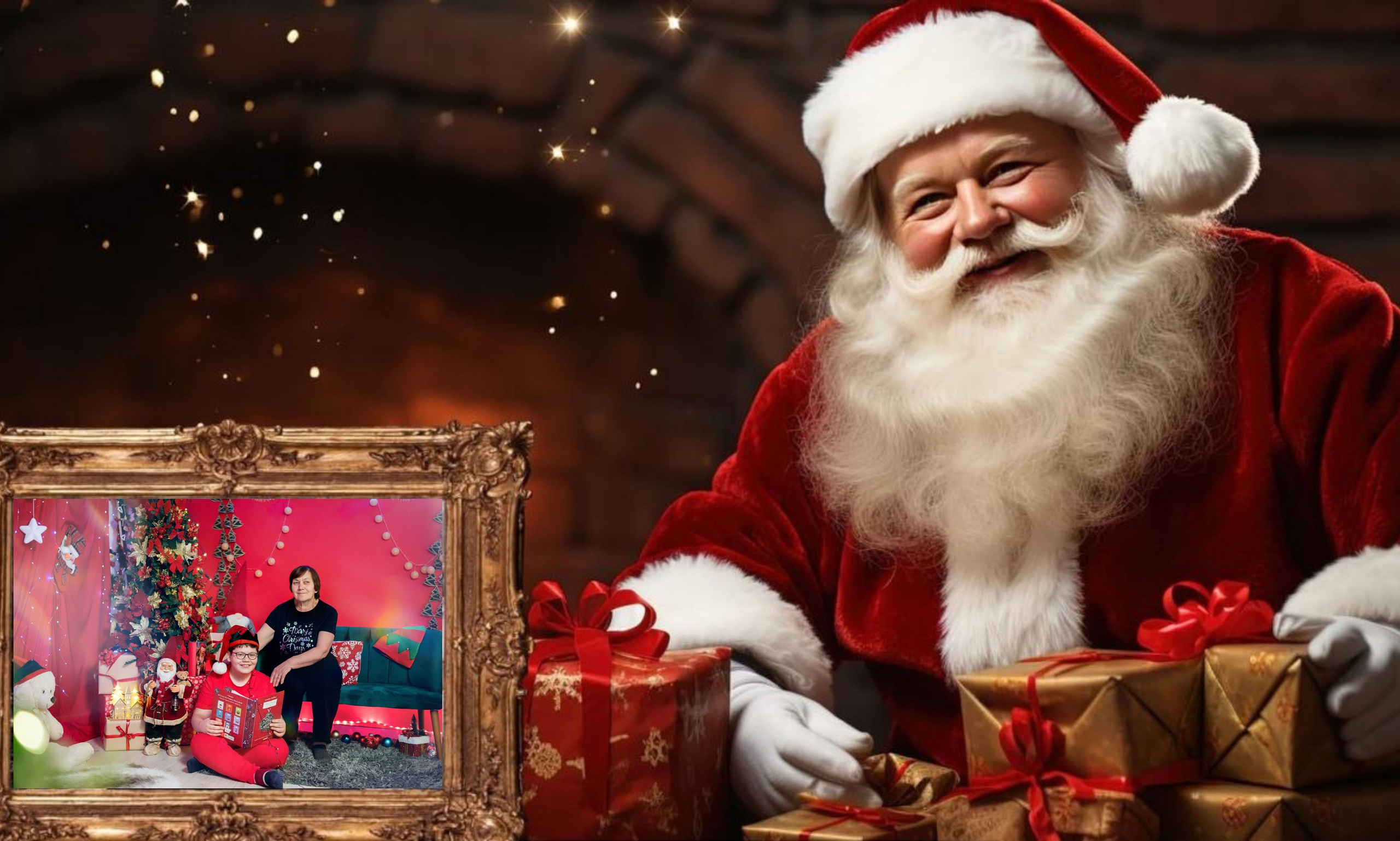 Sedinta Craciun Lioana&Adi