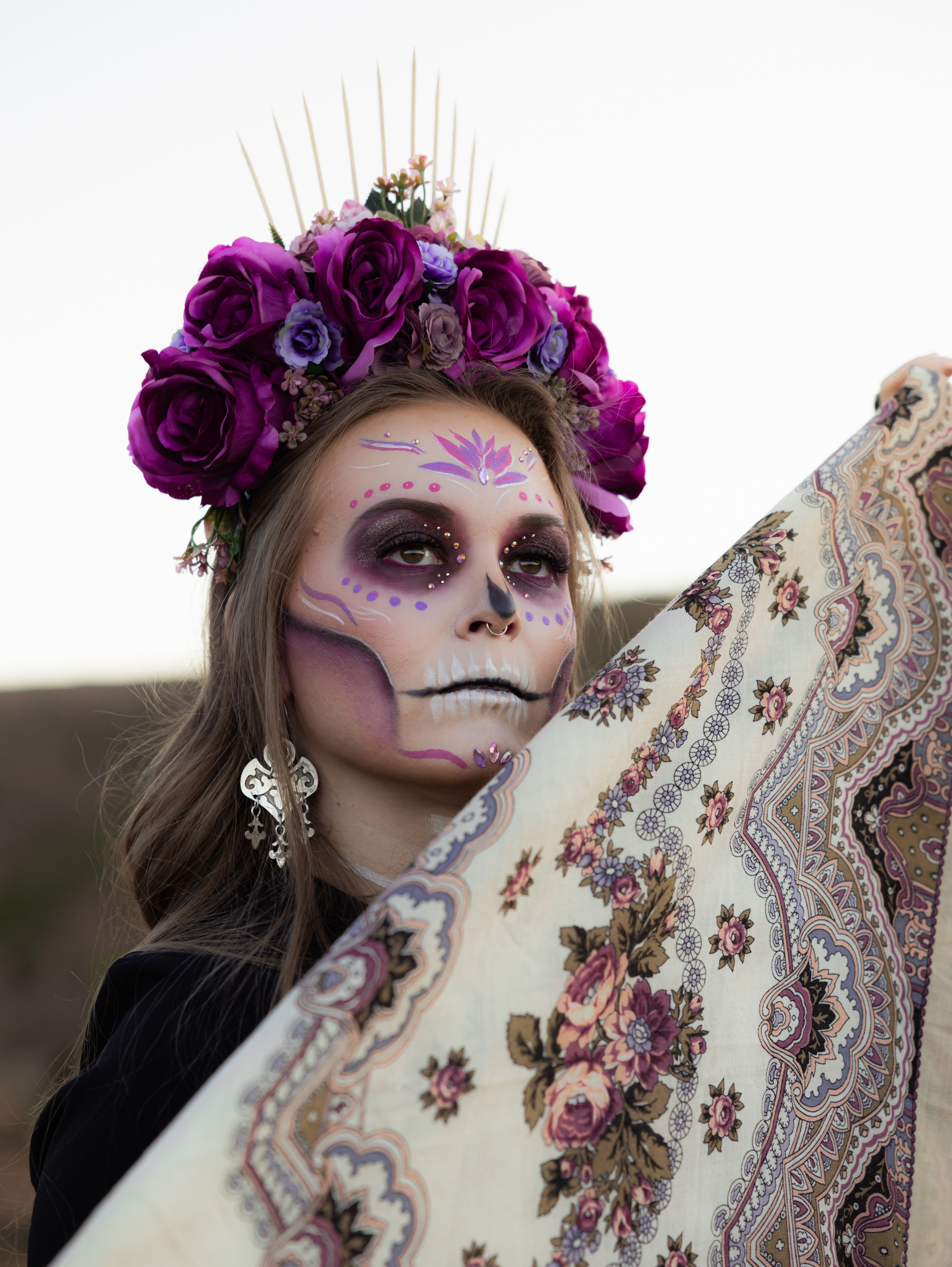 La Catrina | Solo Portrait. Lifestyle a rodinná fotografka v Pisku Oxana Telupilova