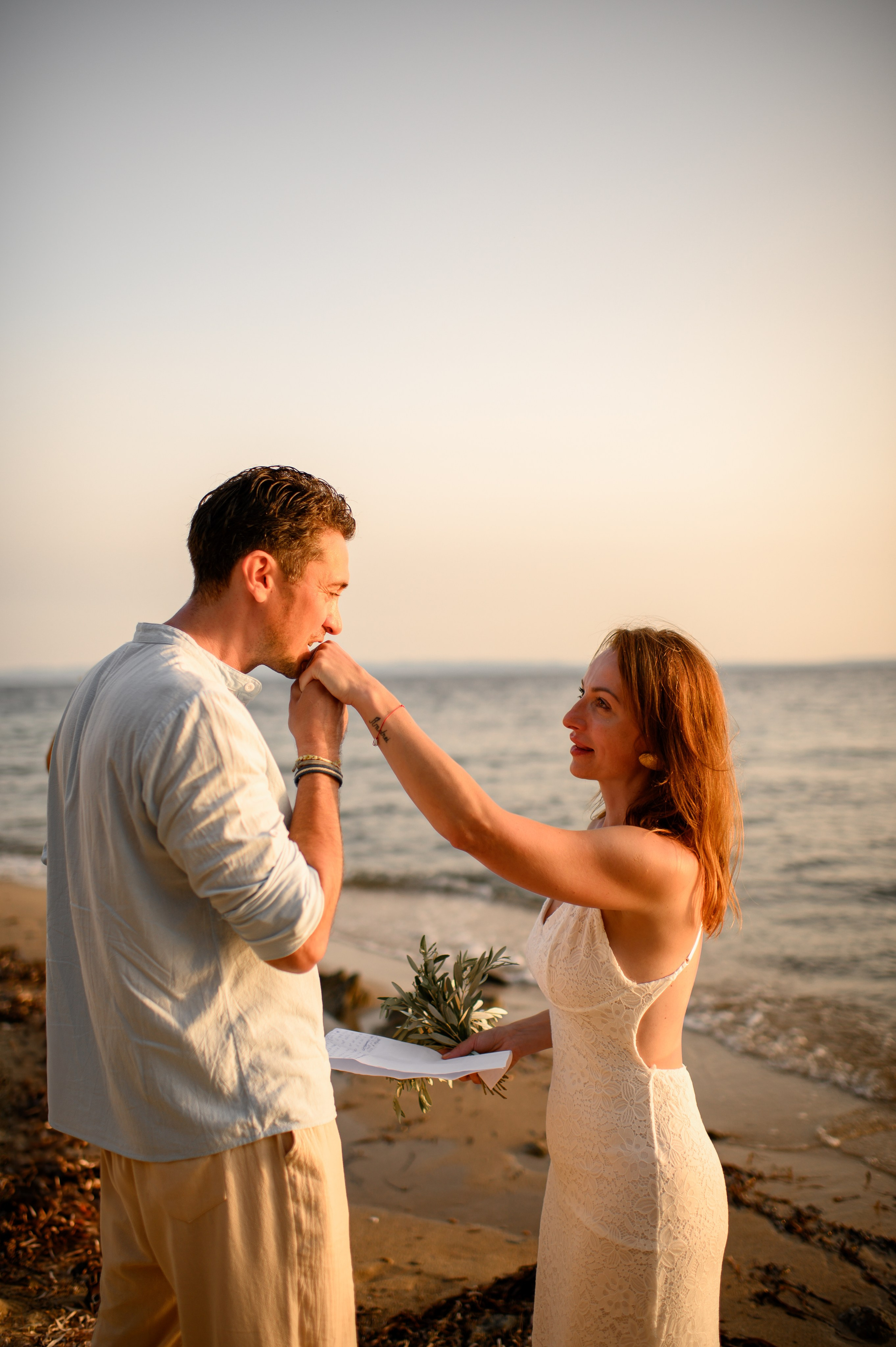 Elopement Beach Halkidiki. Семейная, детская, портретная и предметная фотосъемка в Салониках
