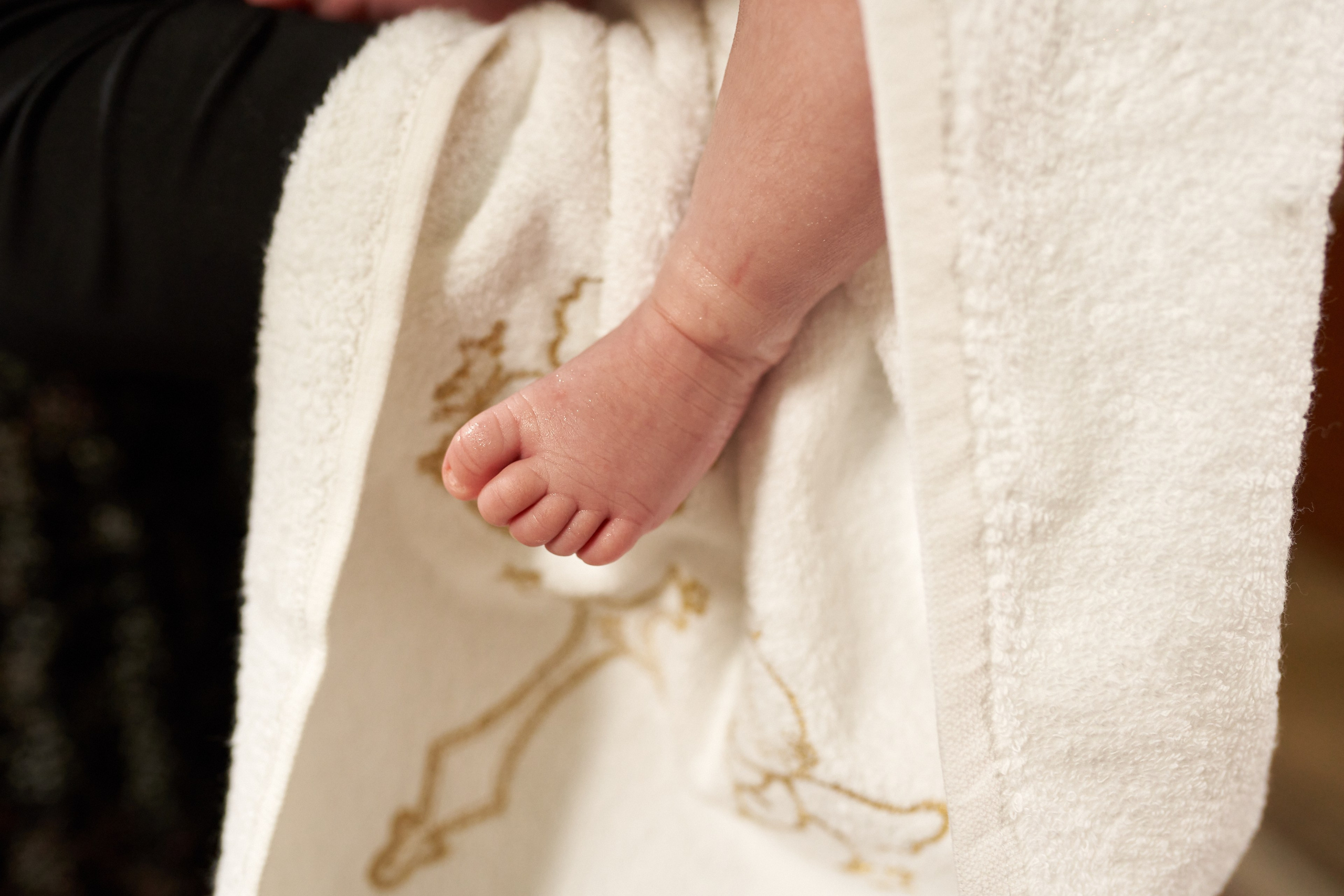 Крещение Амелии. Дмитрий и Каролина Тофан