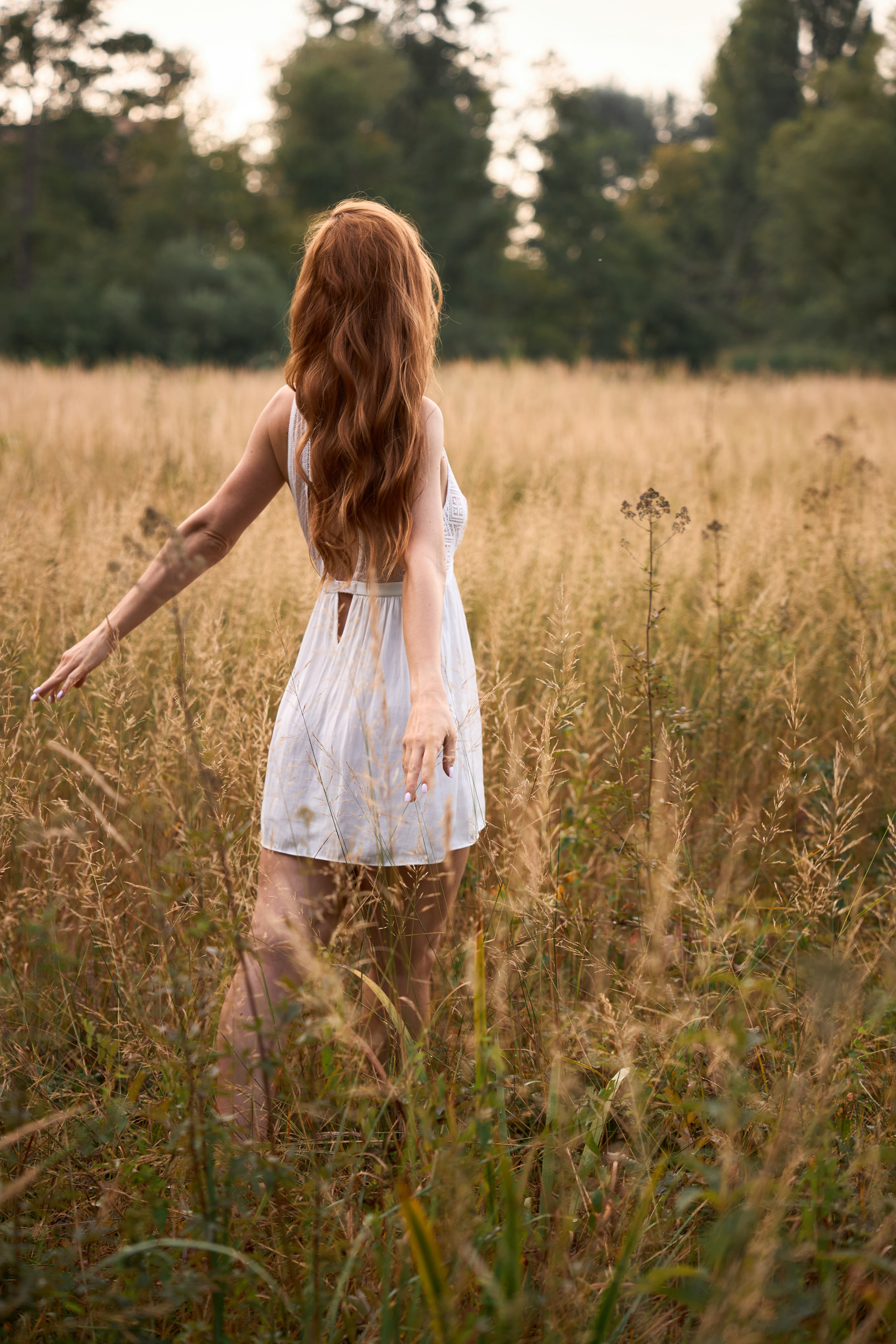 Outdoor-Shooting. Portraitfotografin Natalia Calcagnile