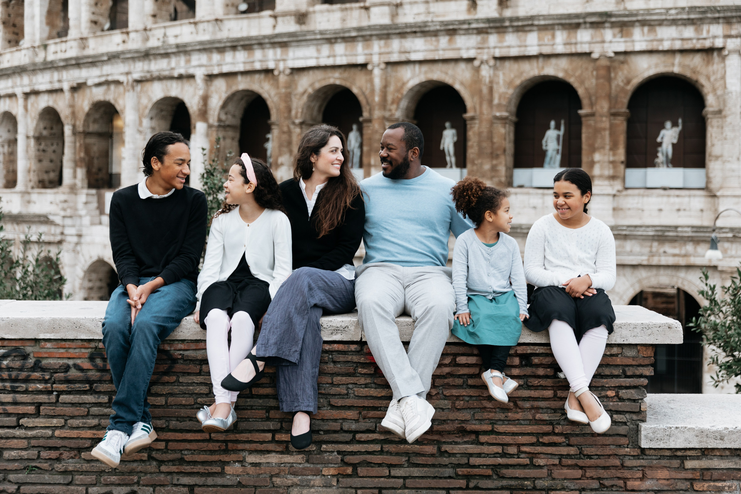 Family. Photographer in Rome