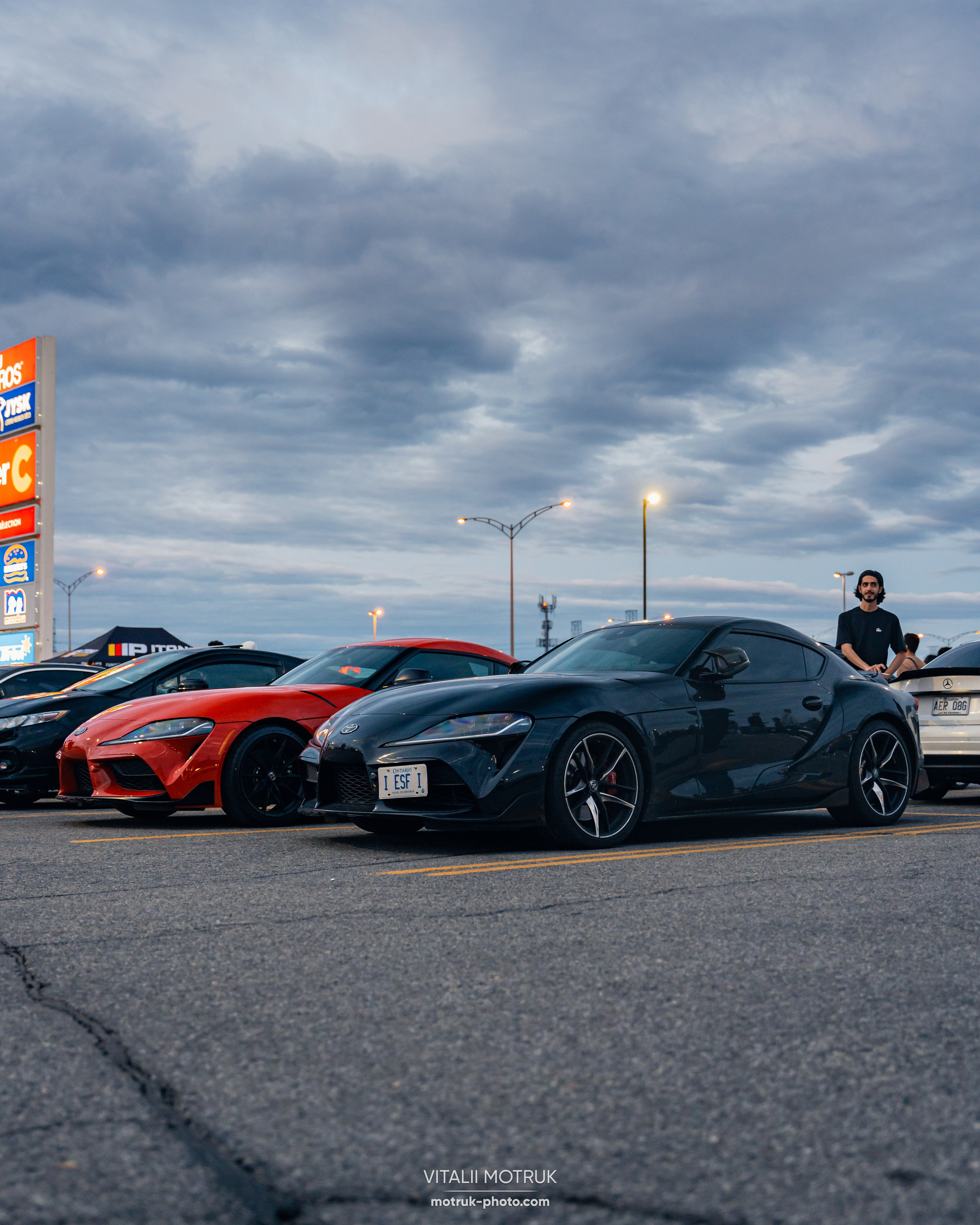 Car meet: 514 bimmers. Photographe de voitures à Paris — Vitalii Motruk