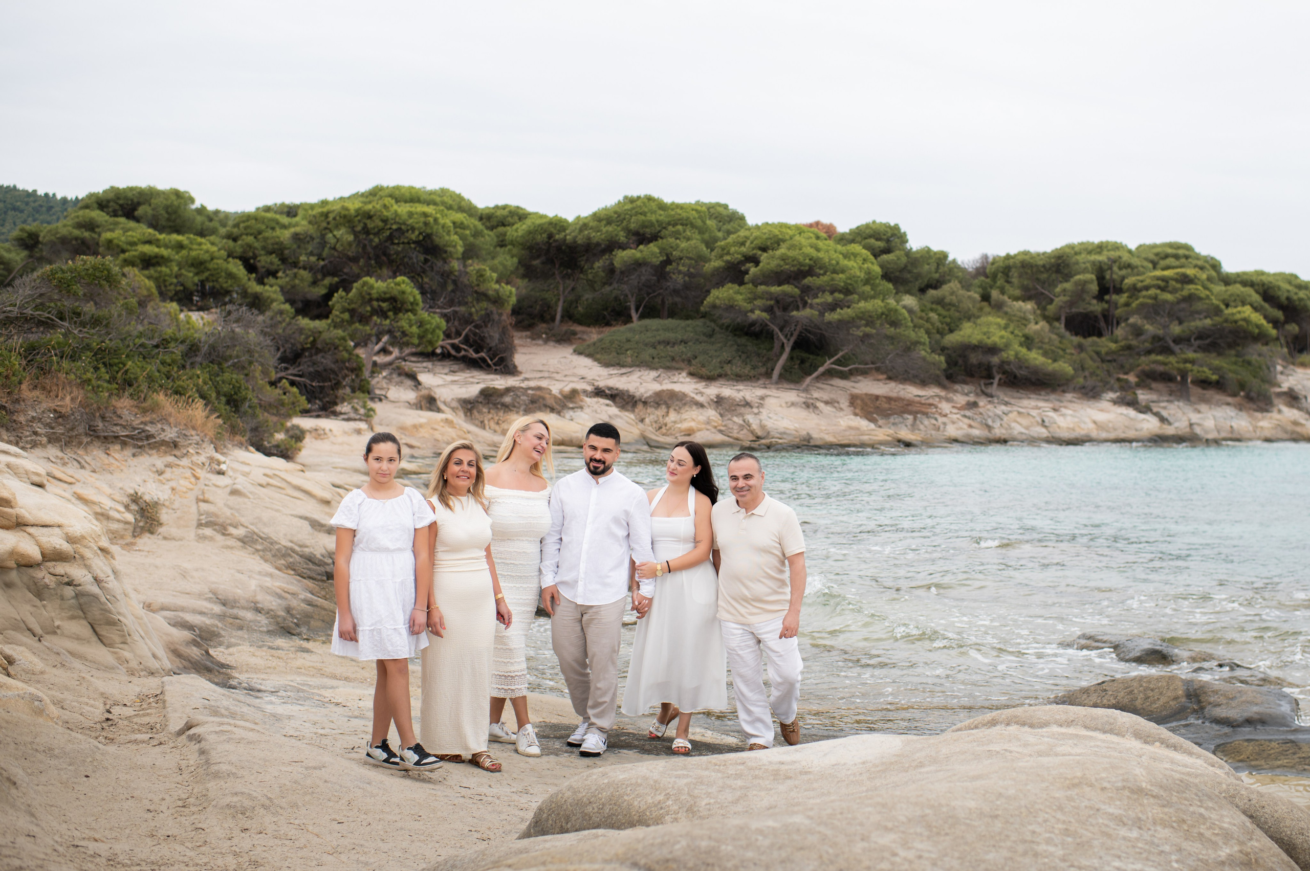 Family Karidi Beach. Семейная, детская, портретная и предметная фотосъемка в Салониках