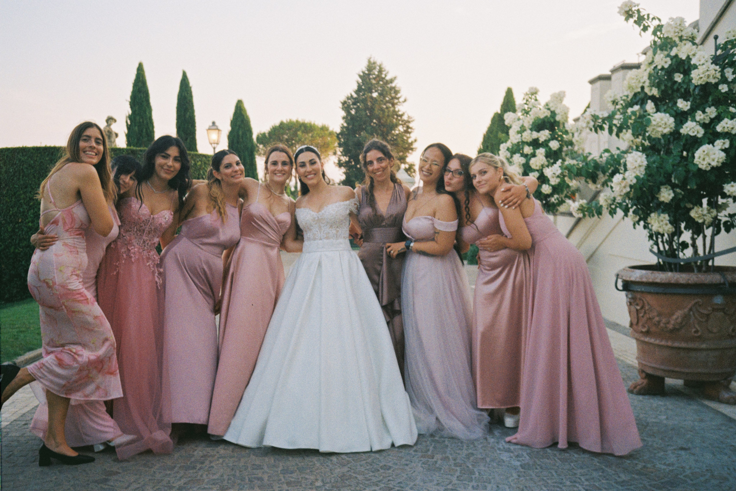 Film 35 mm. Wedding Photographer Rome Tuscany Como Sicily Puglia Amalfy Italy- Oksana Savenchuk