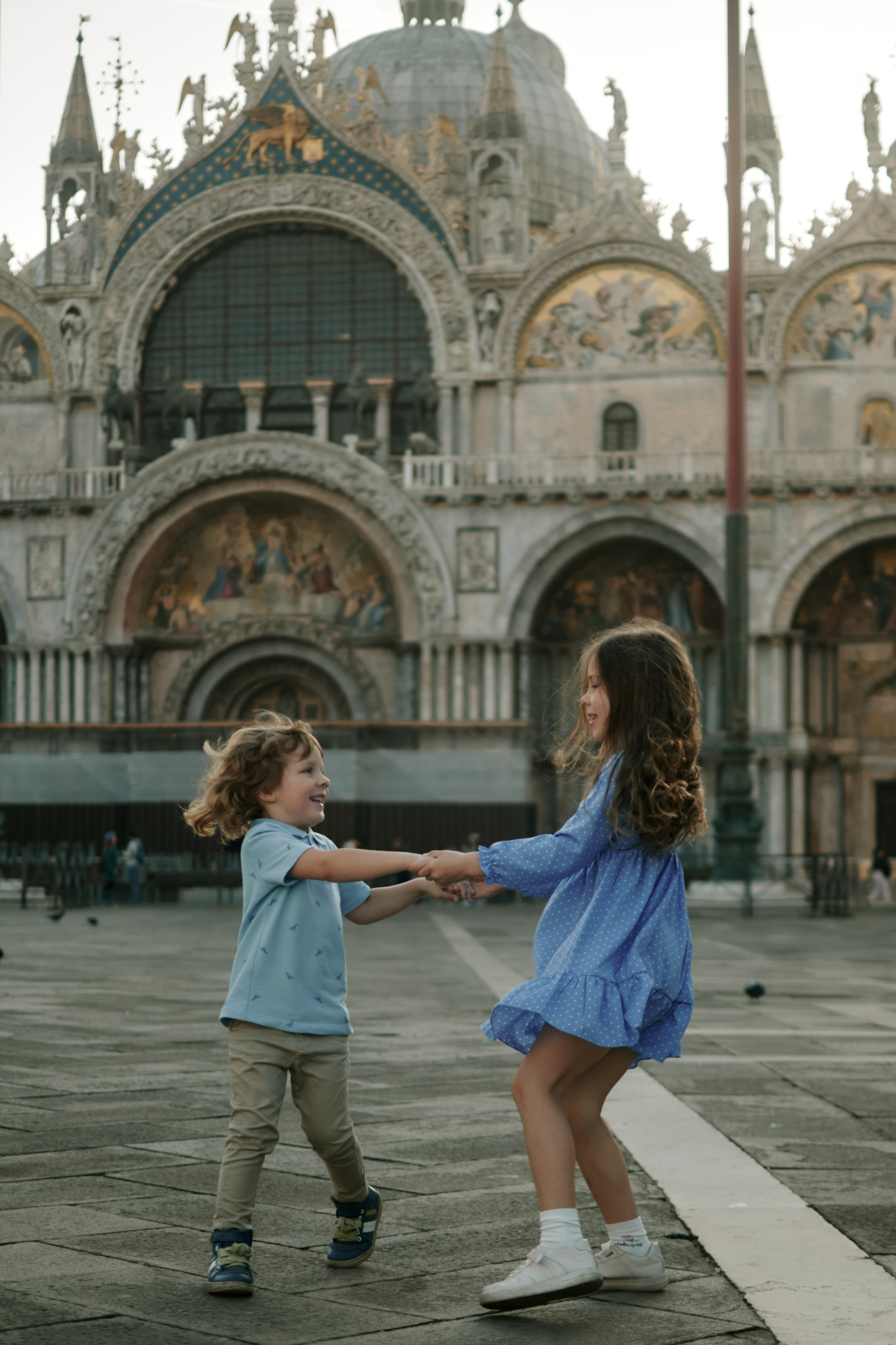 Morning Photosession for family in Venice. Фотограф в Венеции, Италия. Зотова Яна