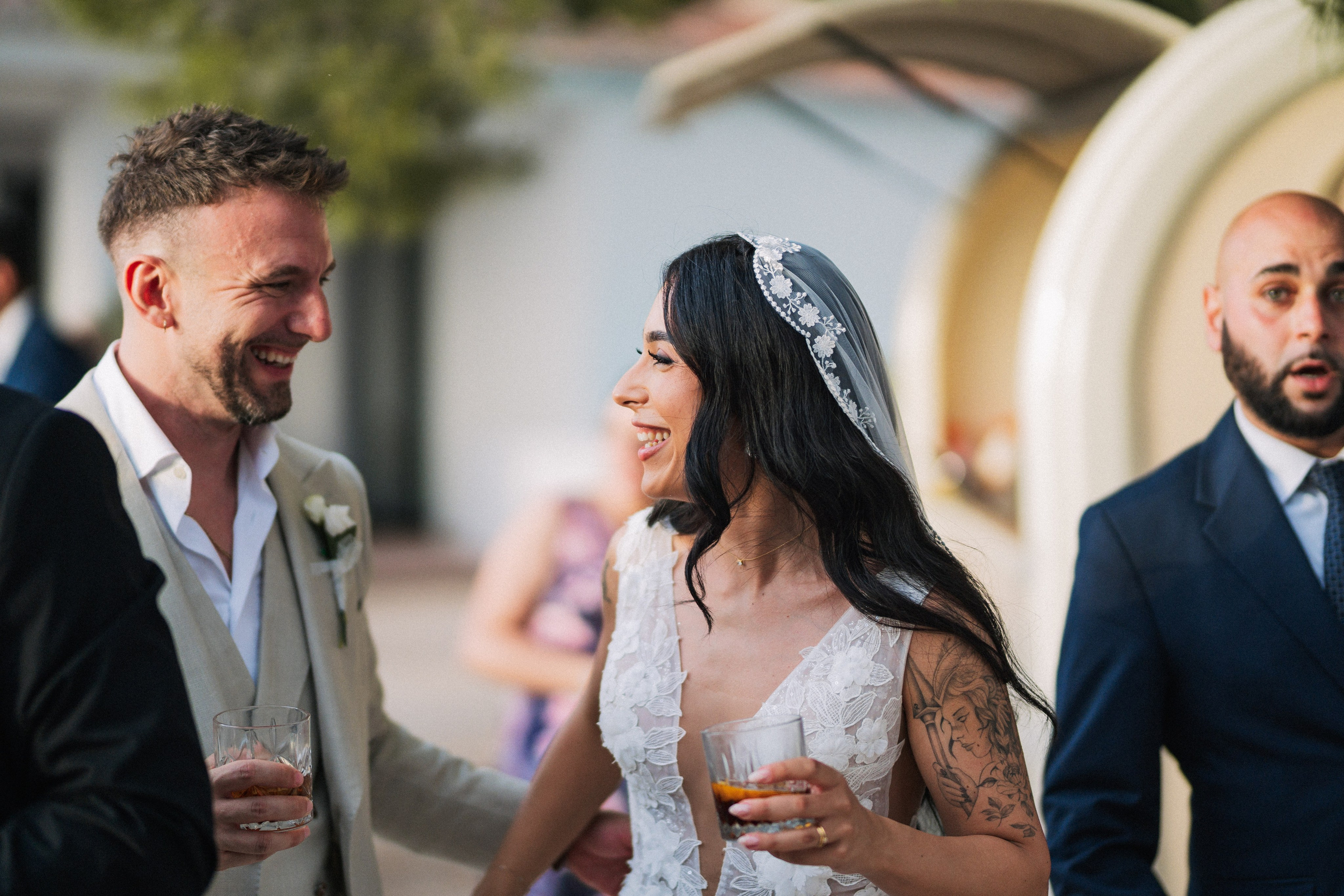 Nerea y Samuel. Christian García