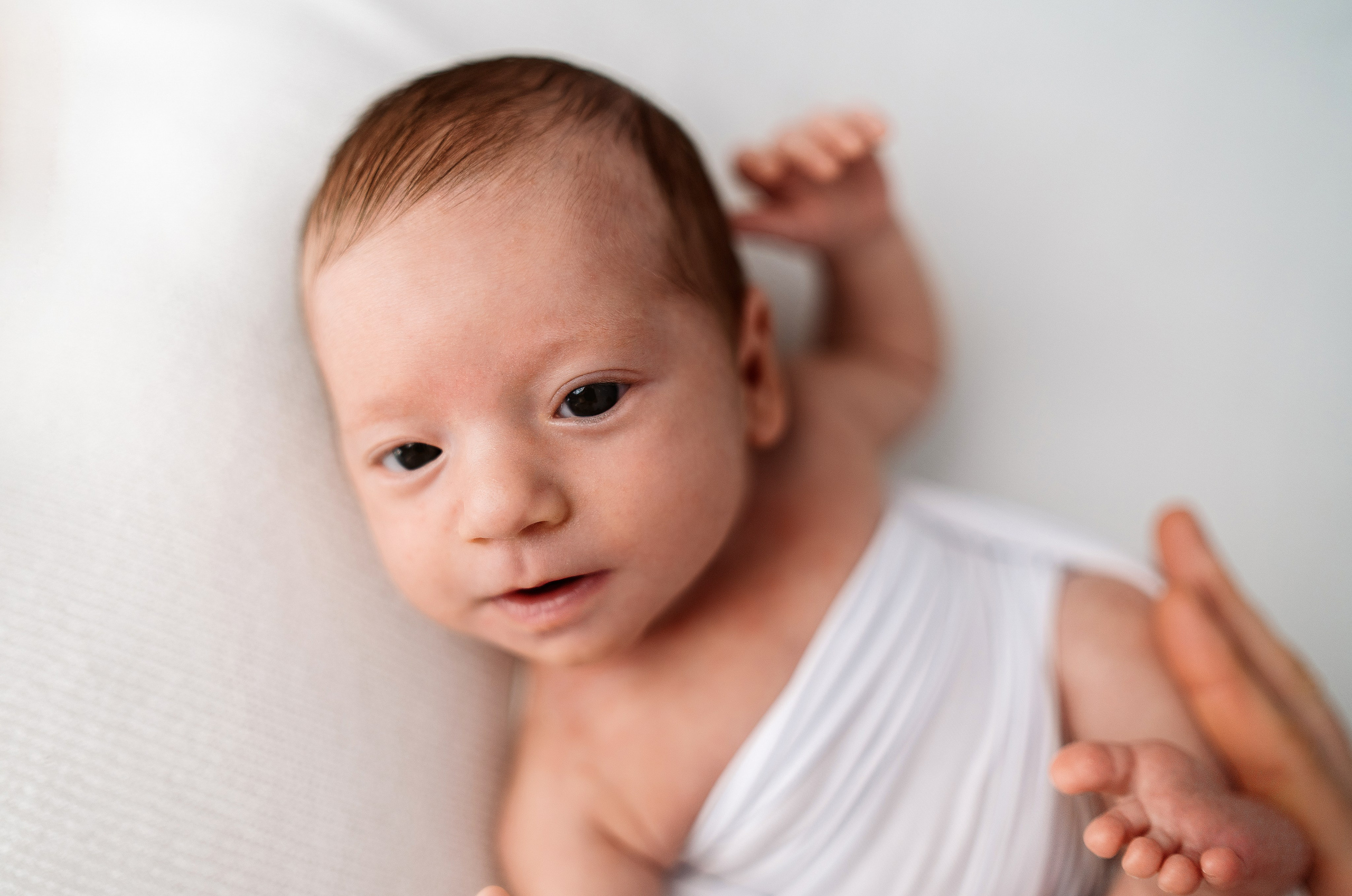 Newborn. Svitlana Miahka fotografa a Genova