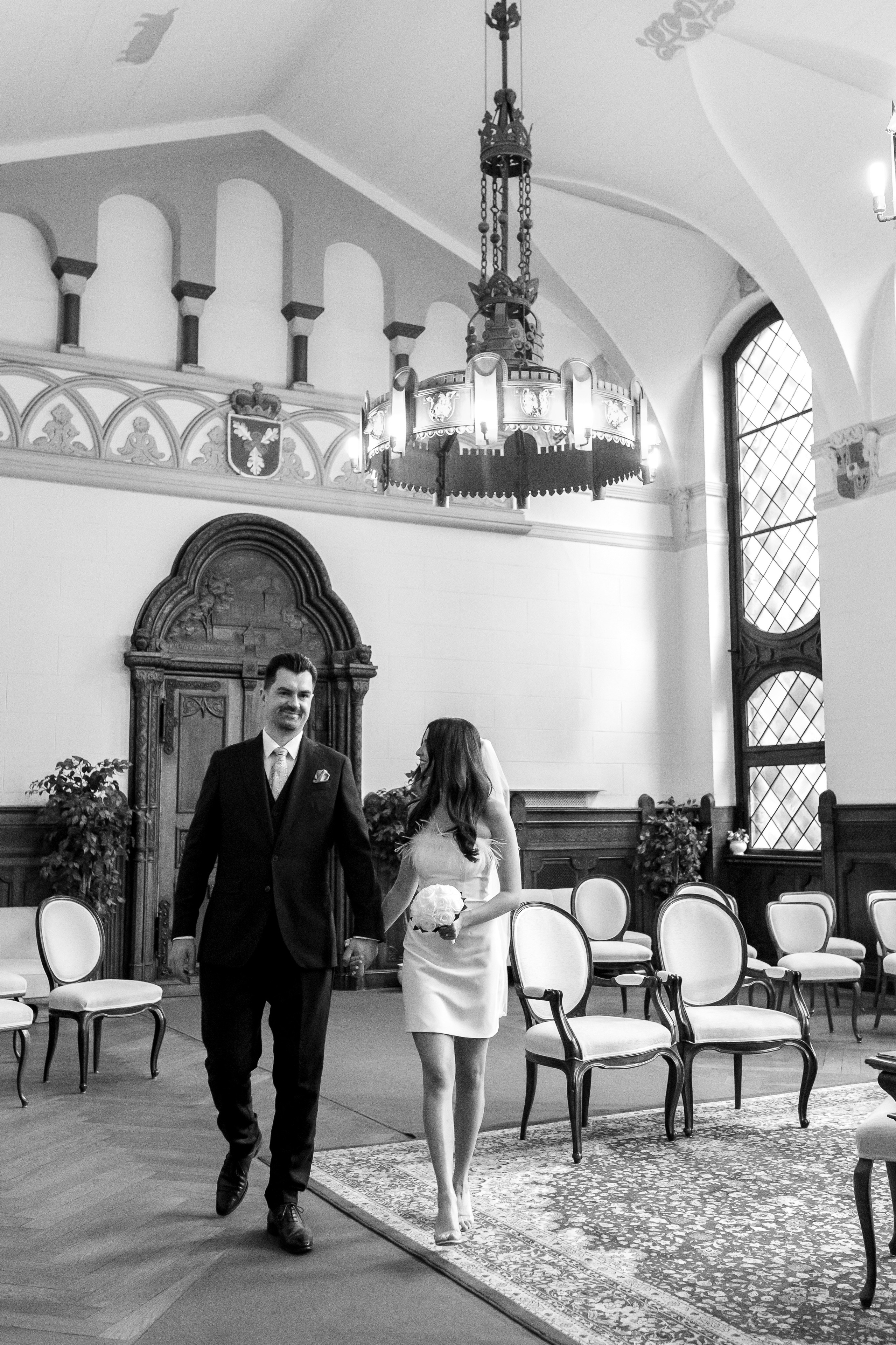Jana & Max | Standesamtliche Hochzeit im Schmargendorf. Hochzeitsfotografie in Berlin Nataliia Schütze