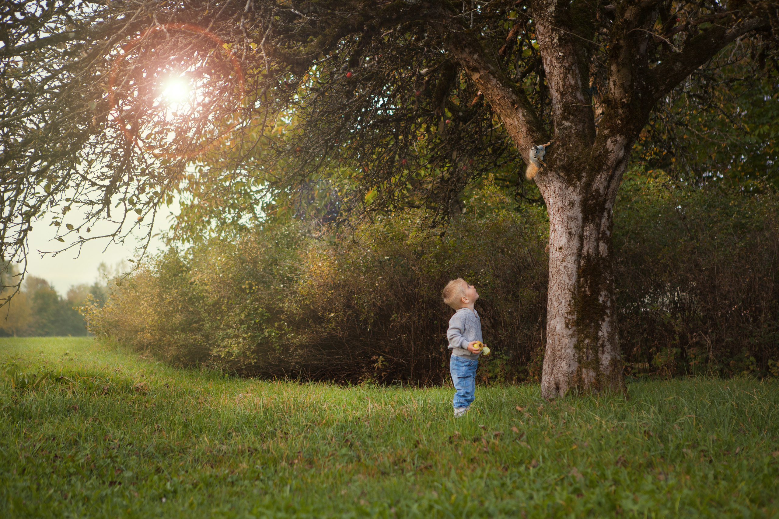 Kinderporträt. Adelya Tomin