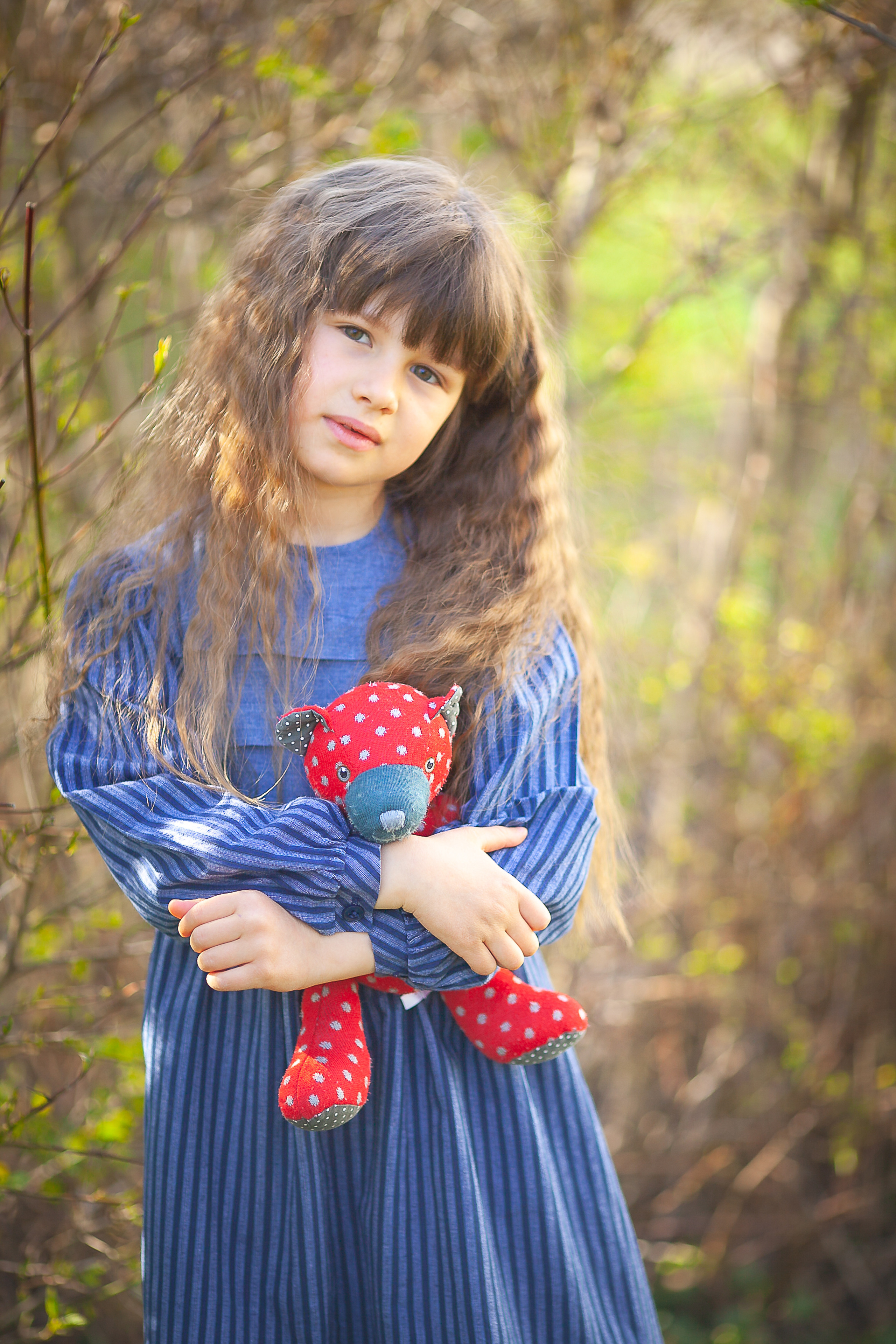 Kinderporträt. Adelya Tomin