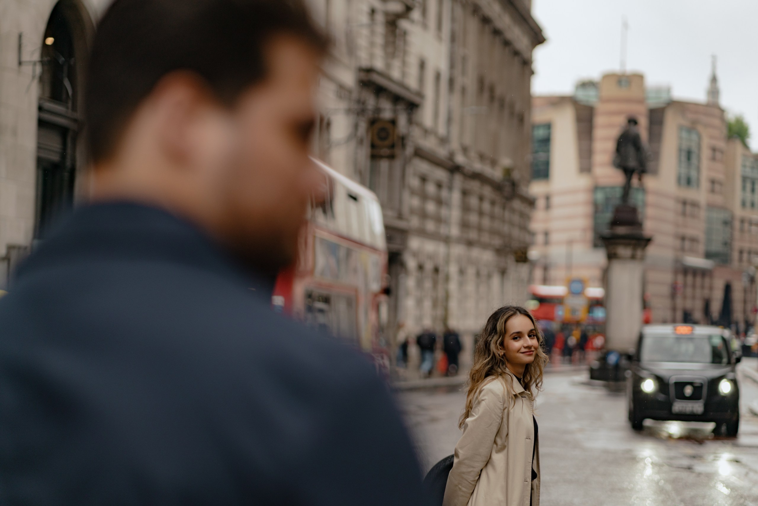 Engagement session in London City. London portrait and family photographer