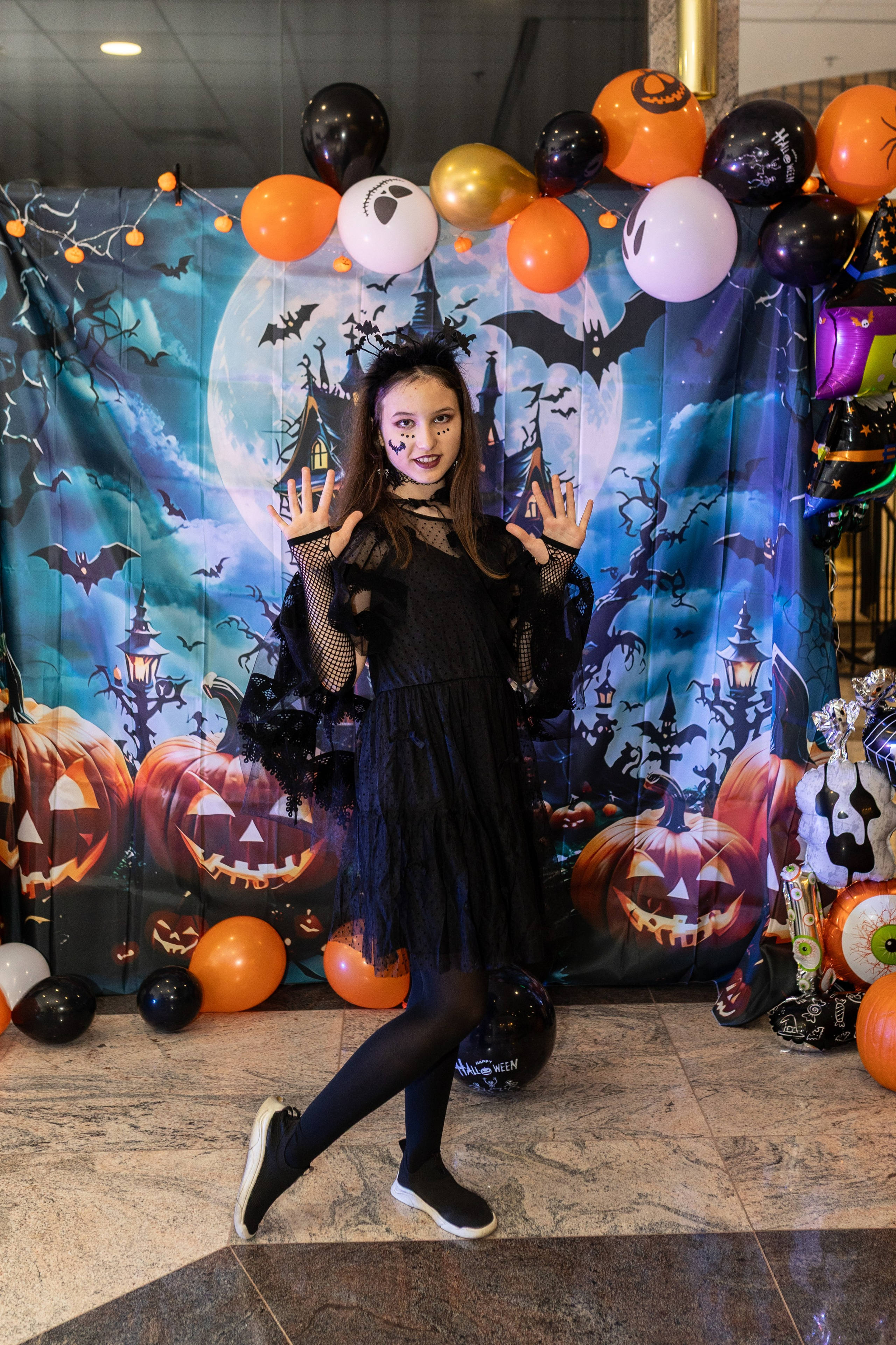 Leo dance studio Helloween 2025. Семейный и детский фотограф в Варшаве Мила Бобровская