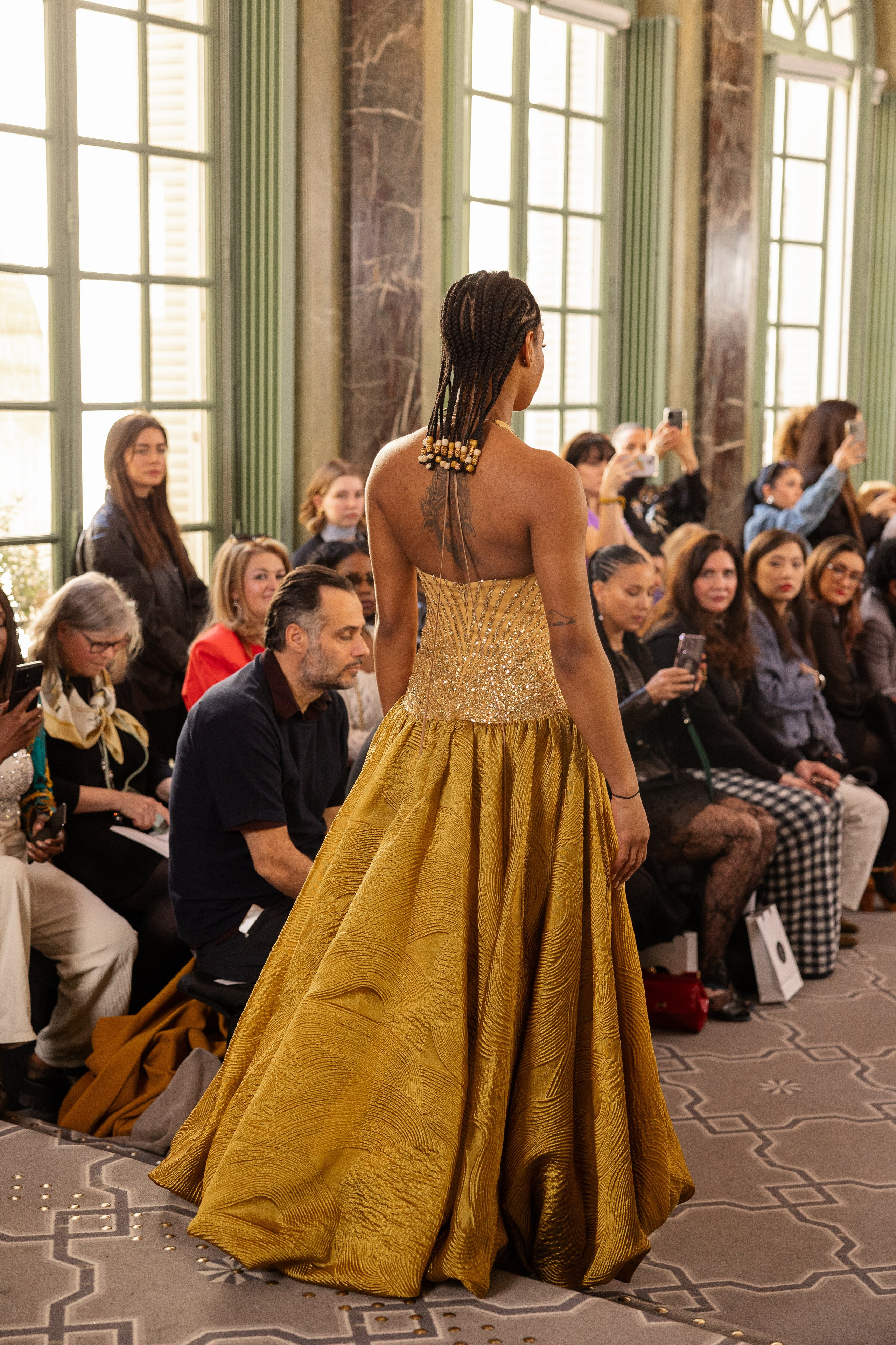 Paris fashion week. MATVEEVA STUDIO
