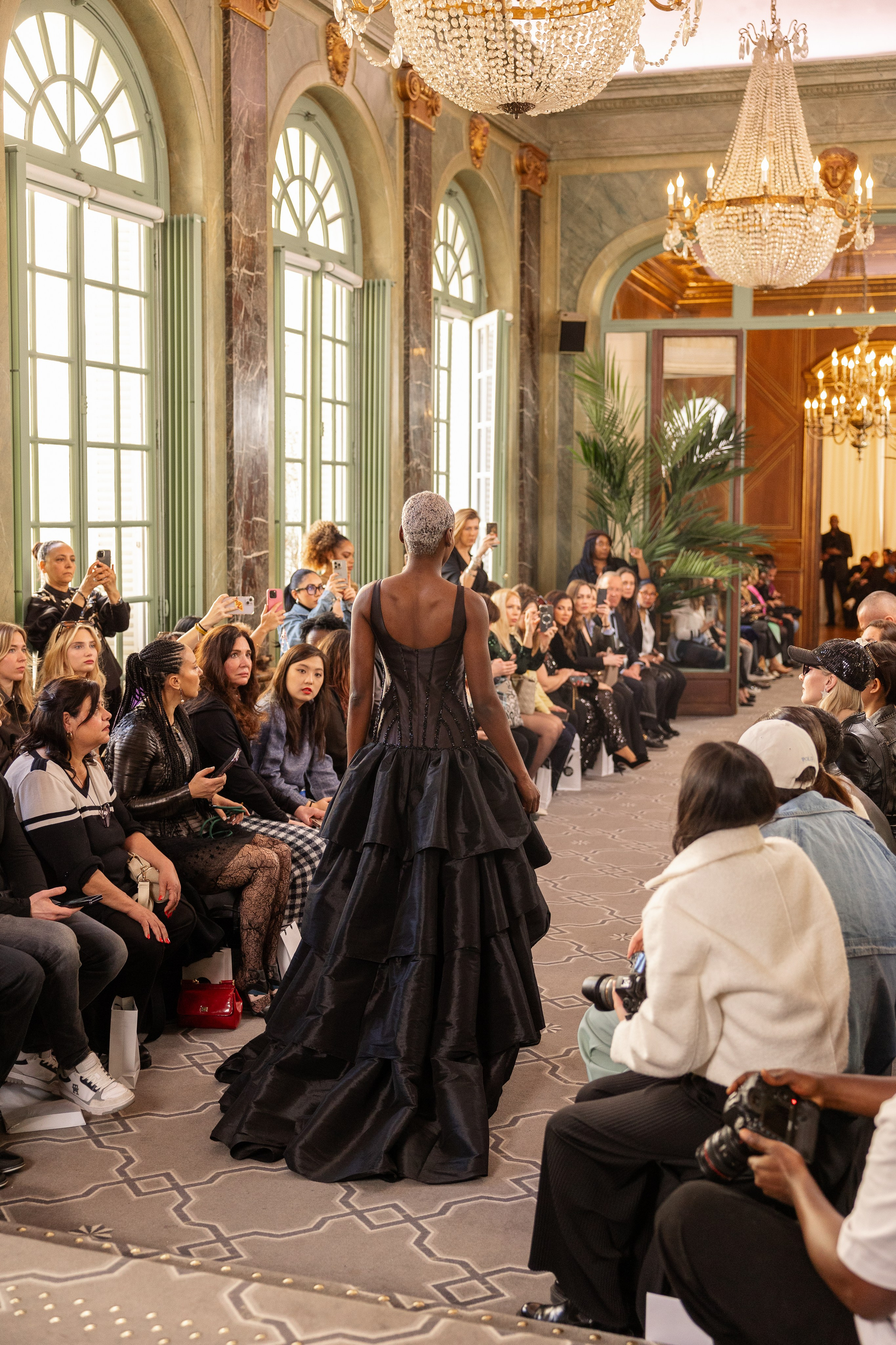 Paris fashion week. MATVEEVA STUDIO